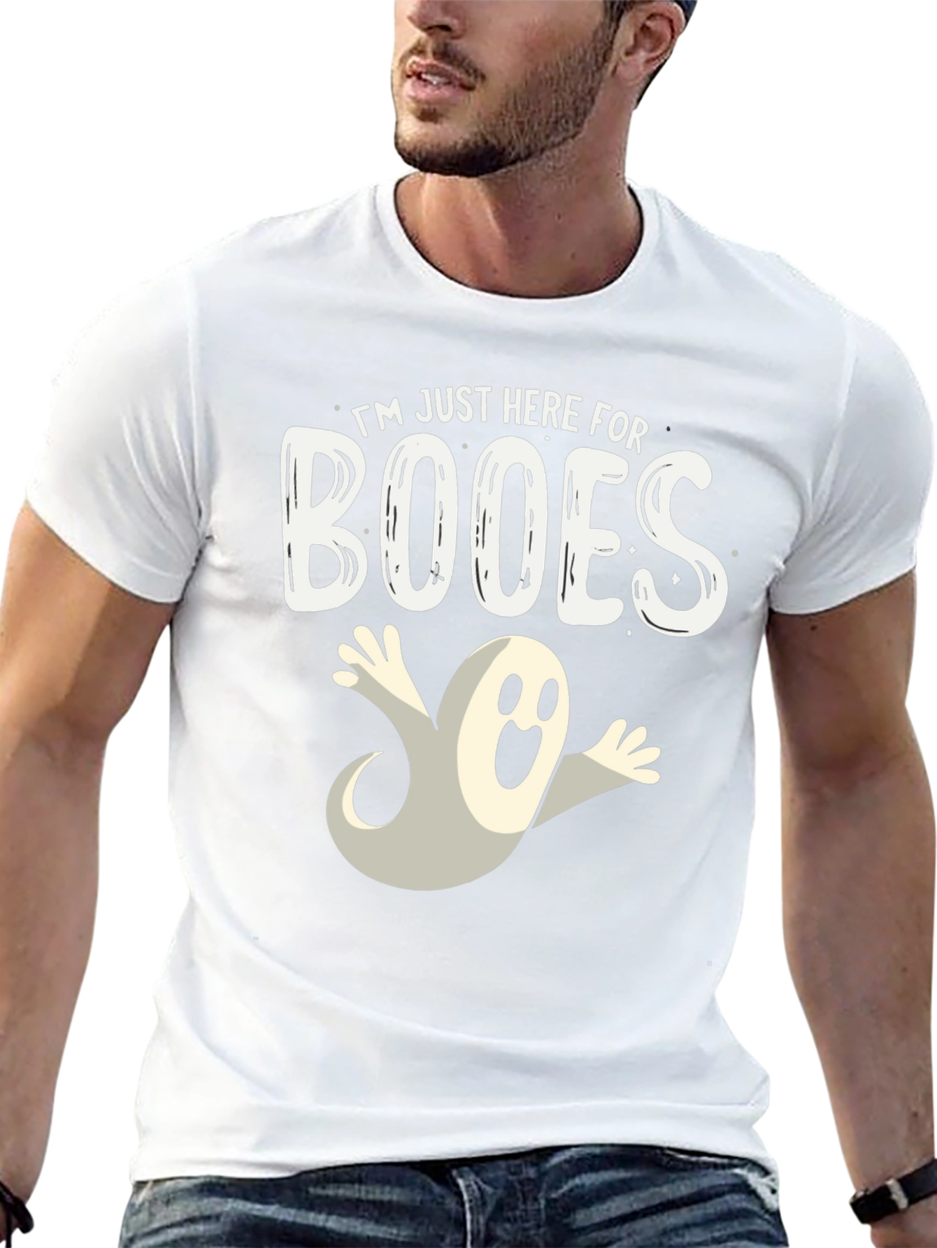 Booes Ghost Halloween T-Shirt