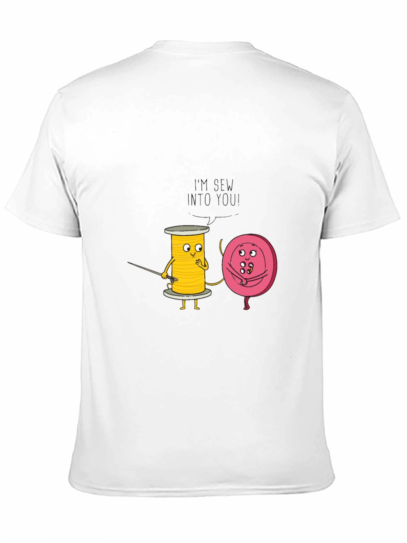 Funny Sew Into You Graphic Tee