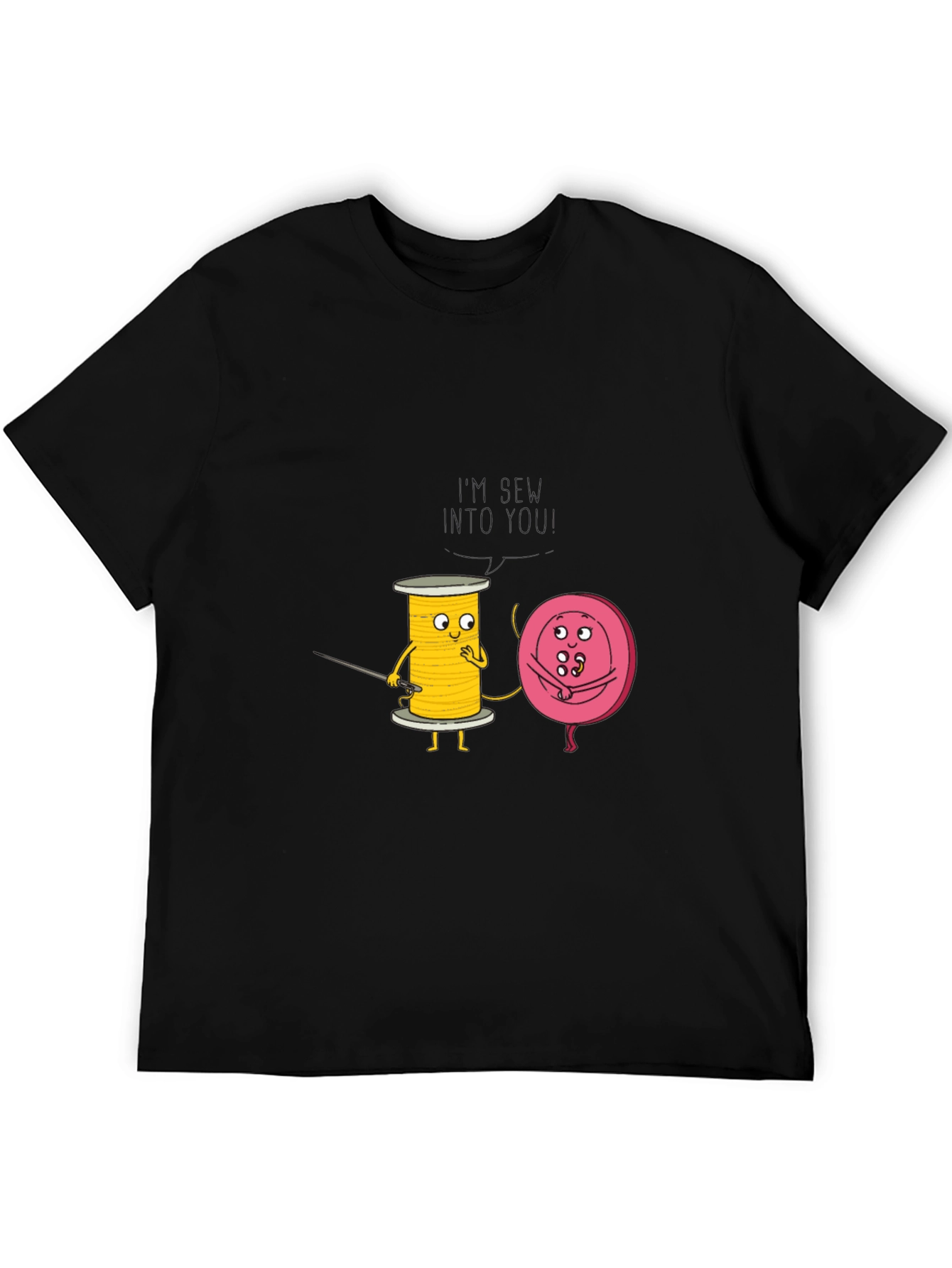 Funny Sew Into You Graphic Tee