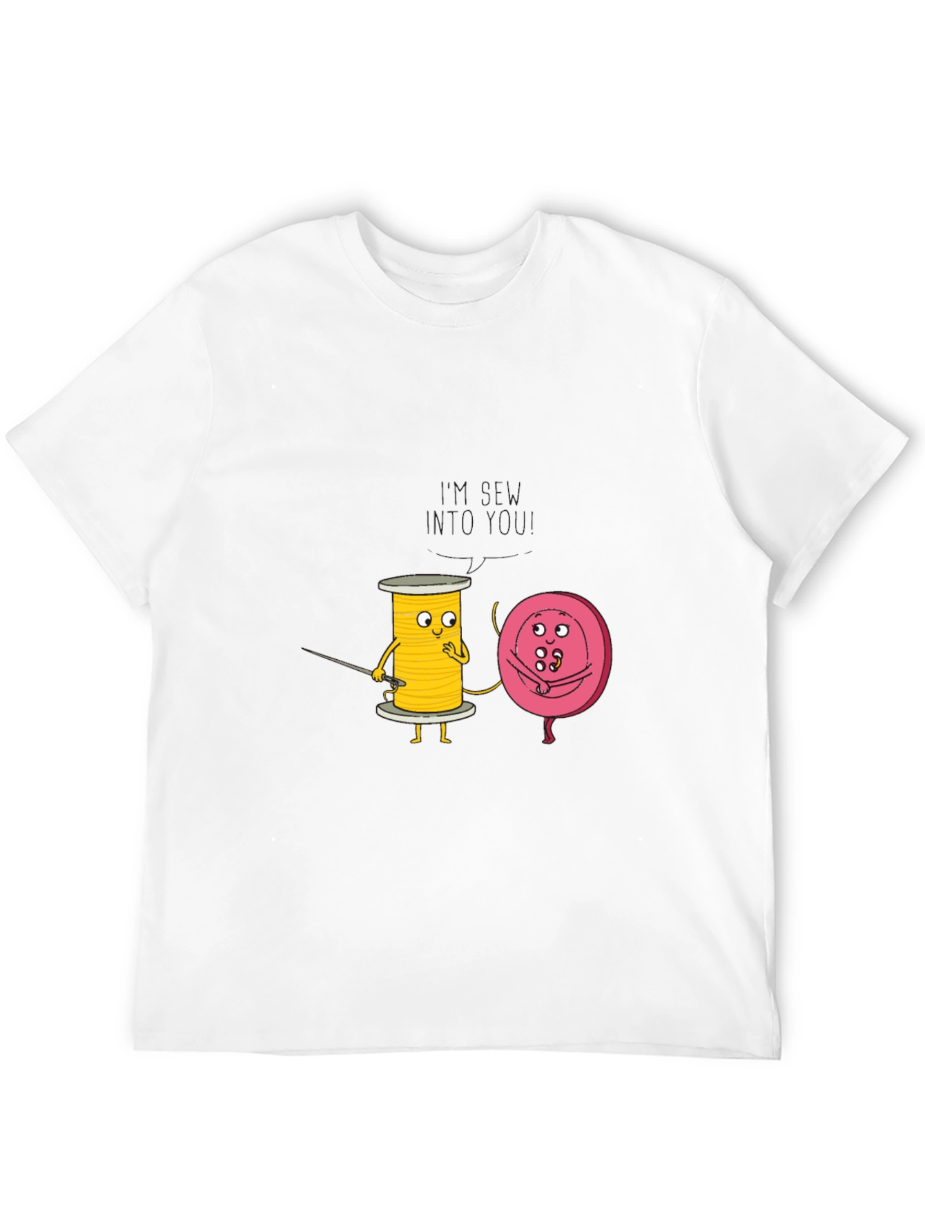 Funny Sew Into You Graphic Tee