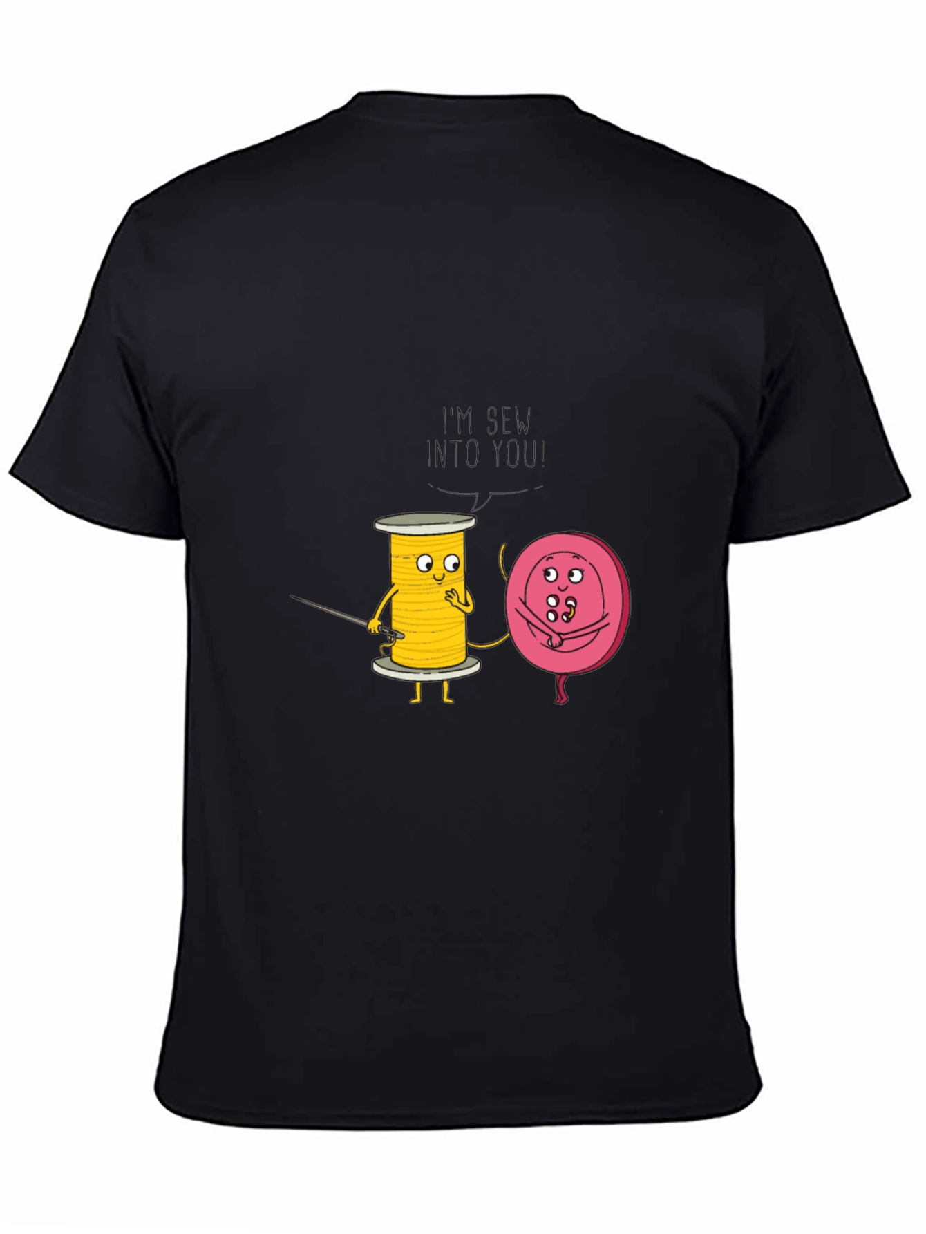 Funny Sew Into You Graphic Tee