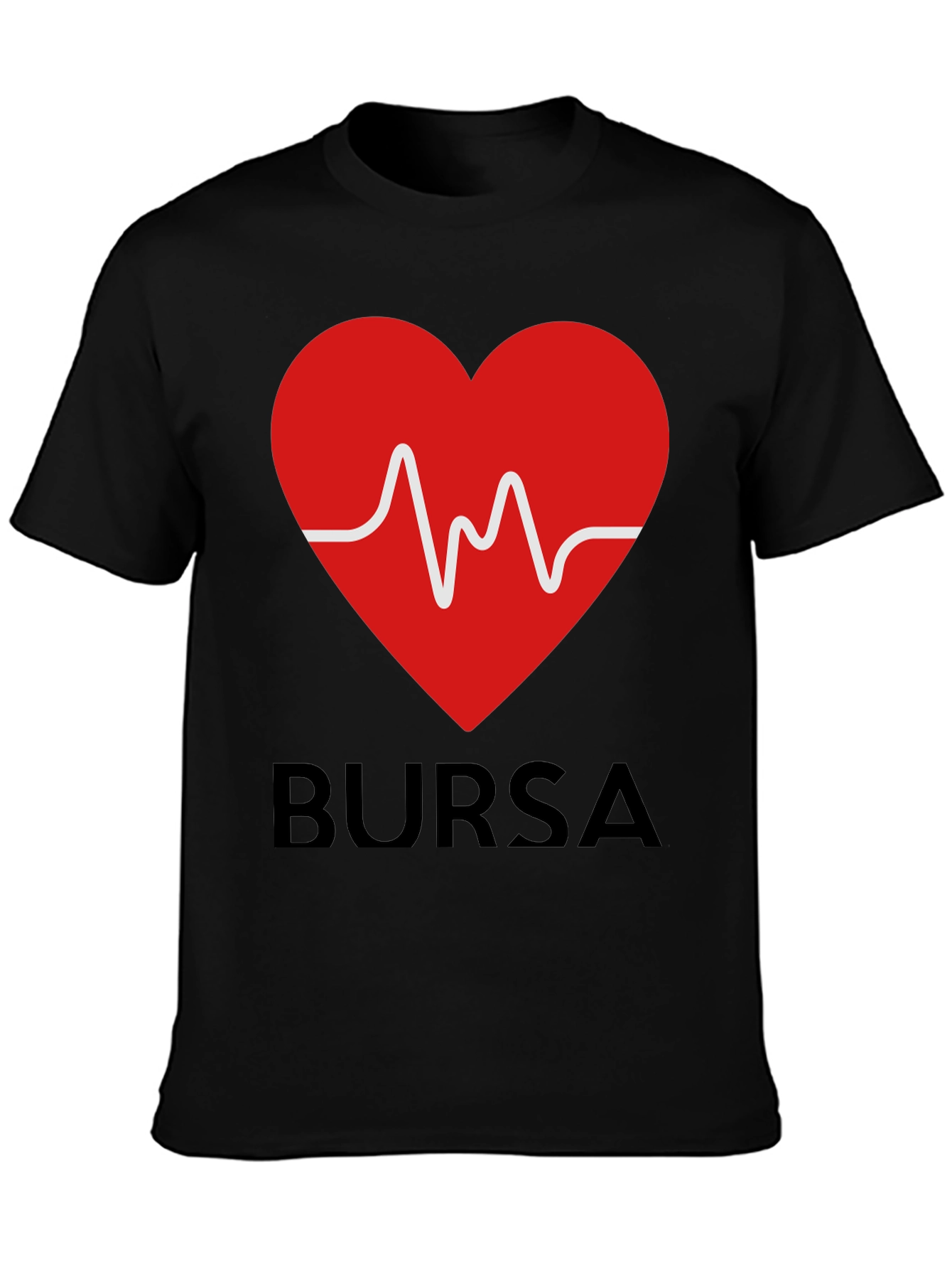 Bursa Heartbeat Graphic T-Shirt