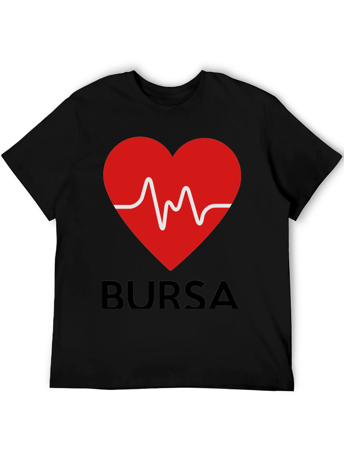 Bursa Heartbeat Graphic T-Shirt