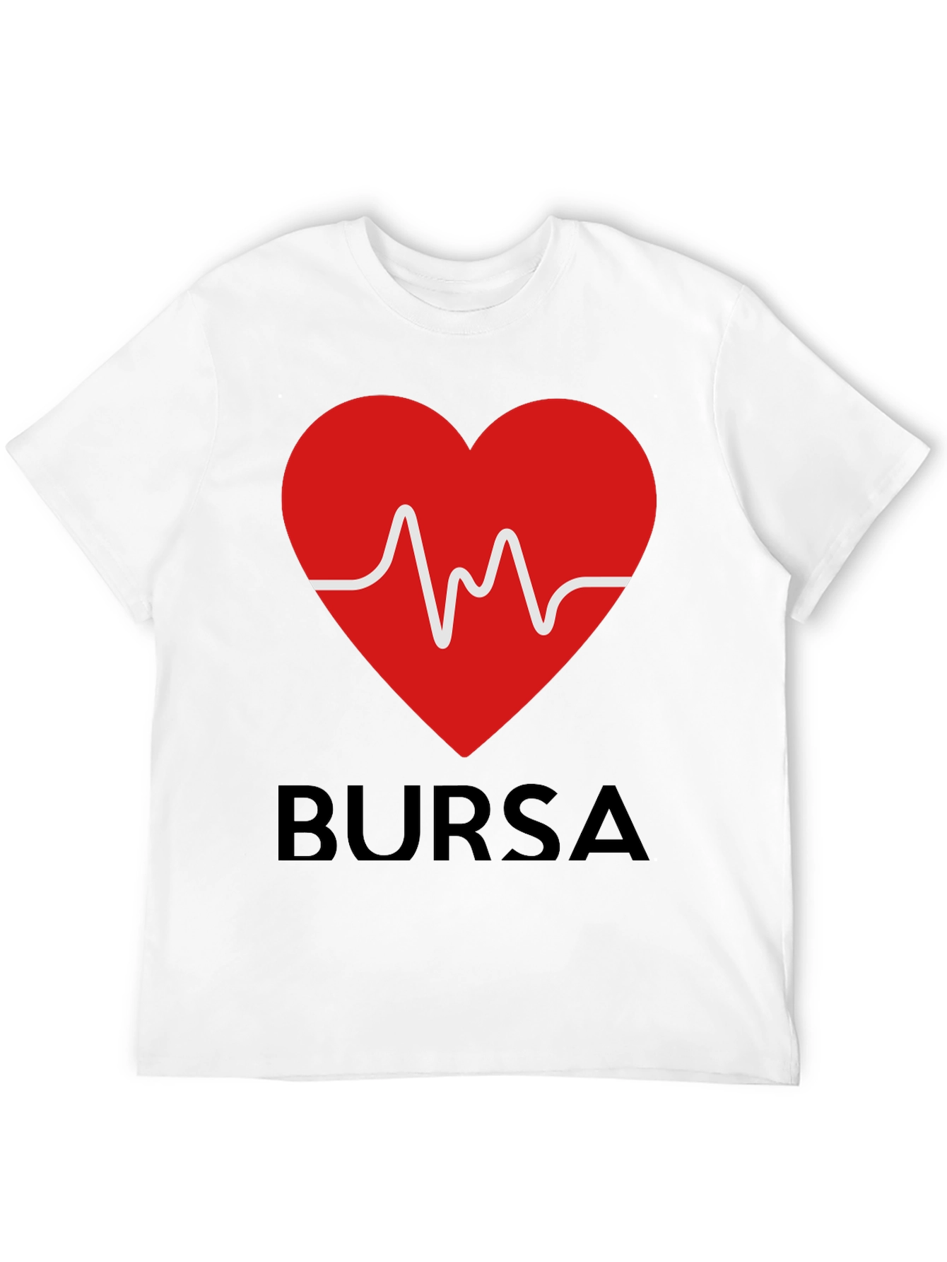 Bursa Heartbeat Graphic T-Shirt