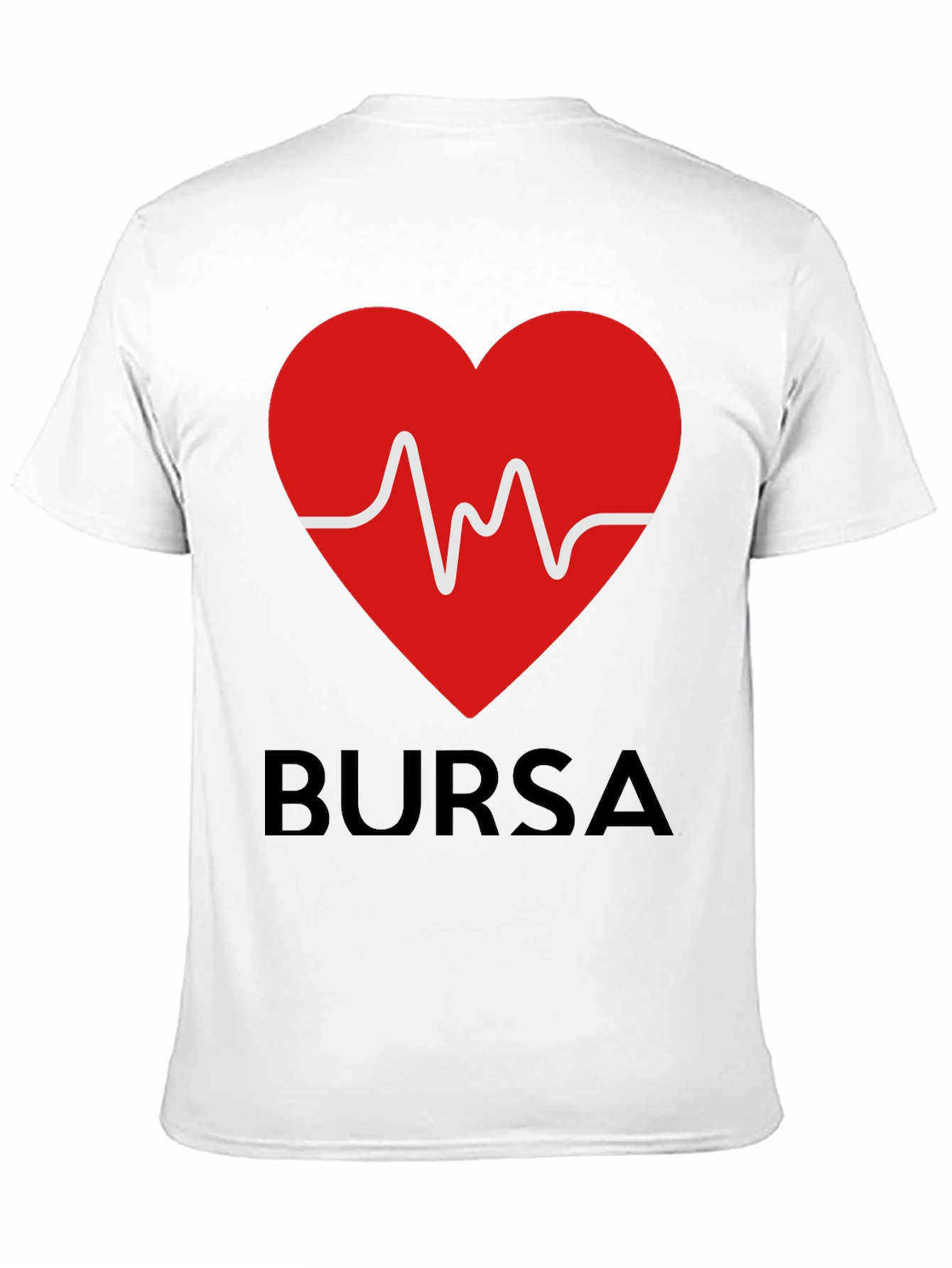 Bursa Heartbeat Graphic T-Shirt
