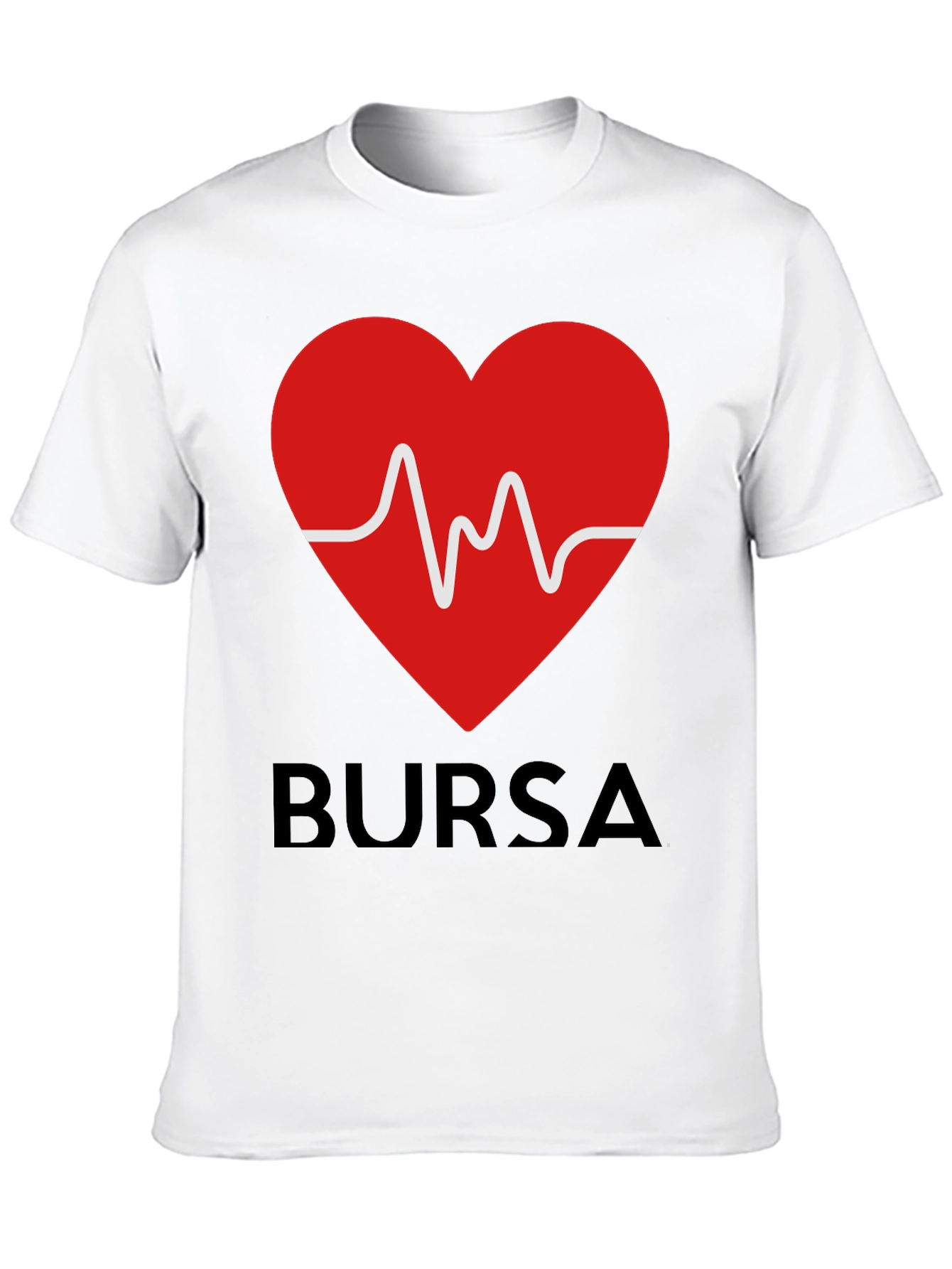 Bursa Heartbeat Graphic T-Shirt
