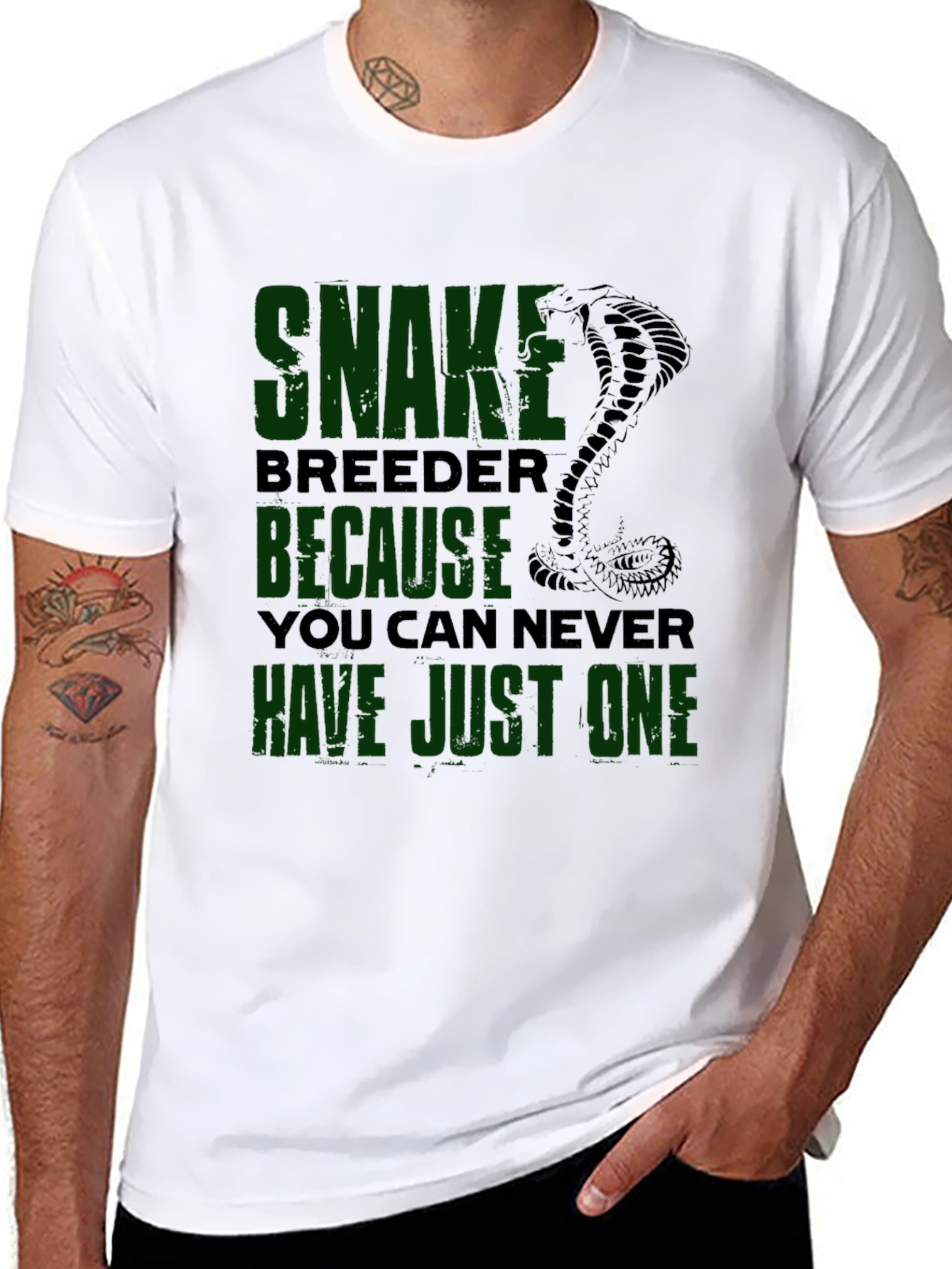 Snake Breeder Graphic T-Shirt