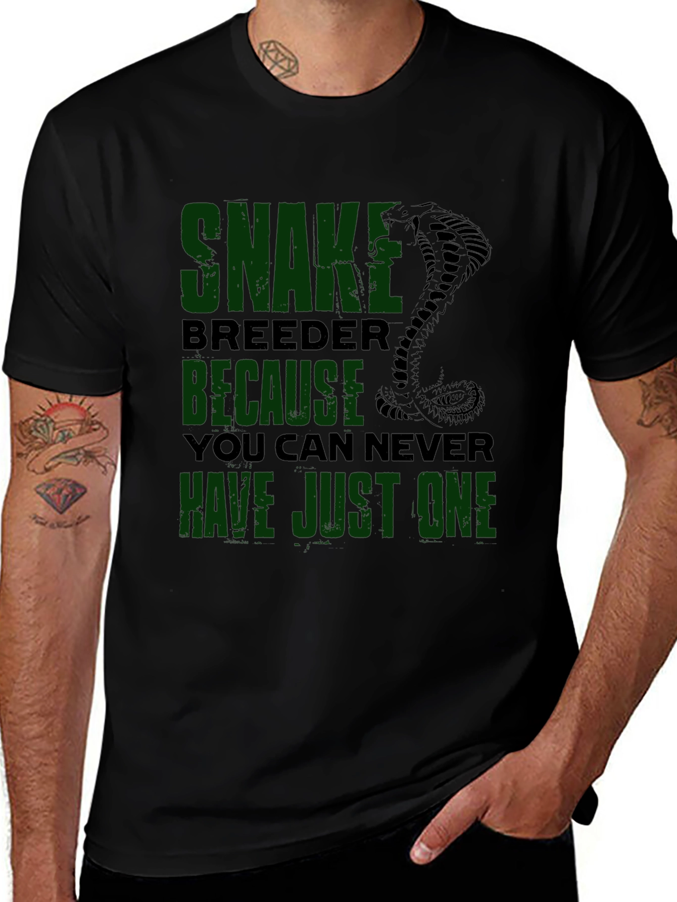 Snake Breeder Graphic T-Shirt