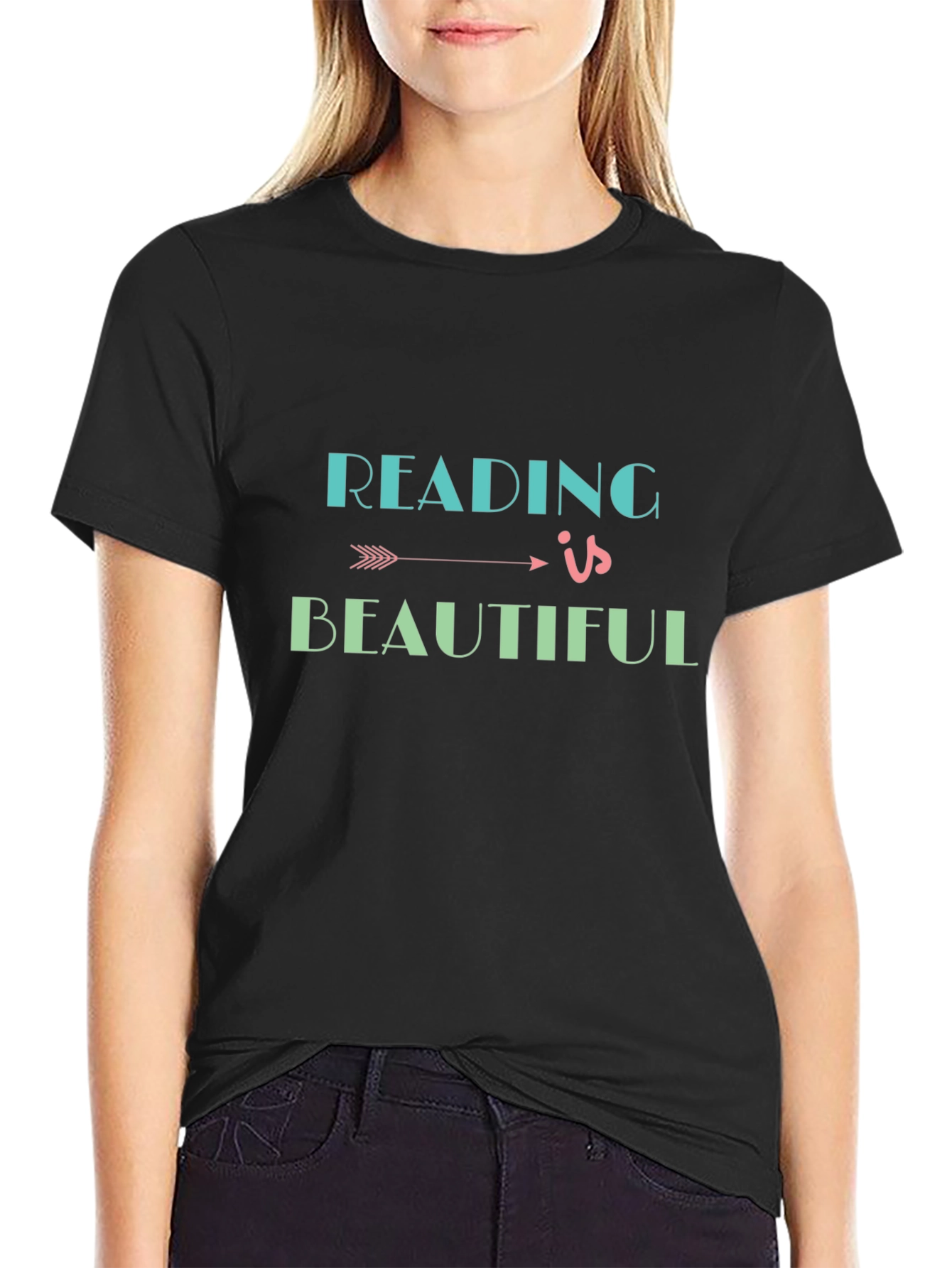 Reading is Beautiful Graphic T-Shirt