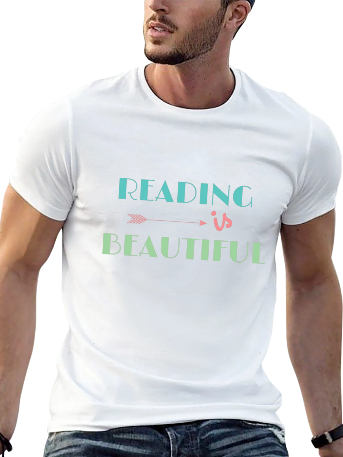 Reading is Beautiful Graphic T-Shirt