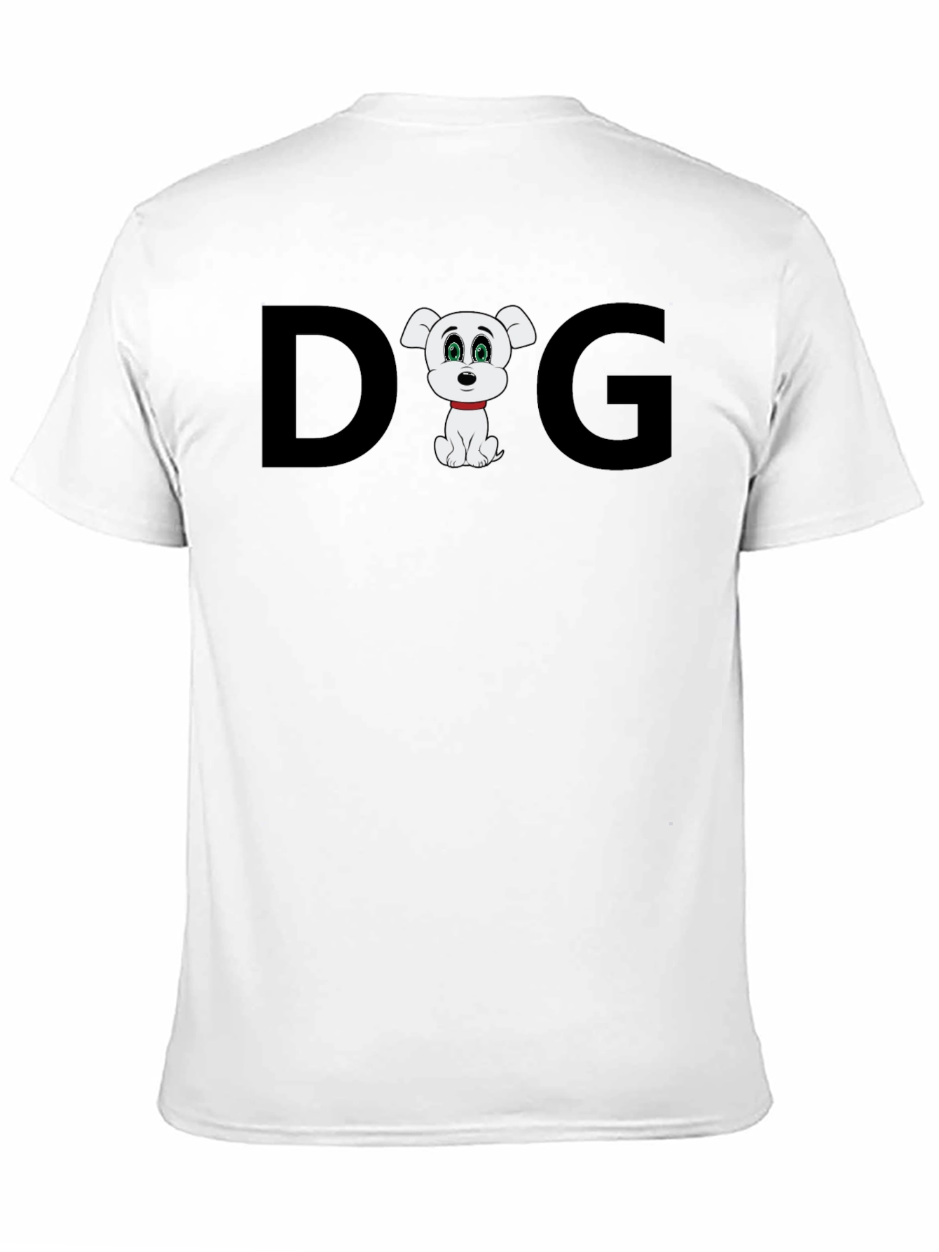 Dog Graphic T-Shirt: Cute Cartoon Puppy Tee