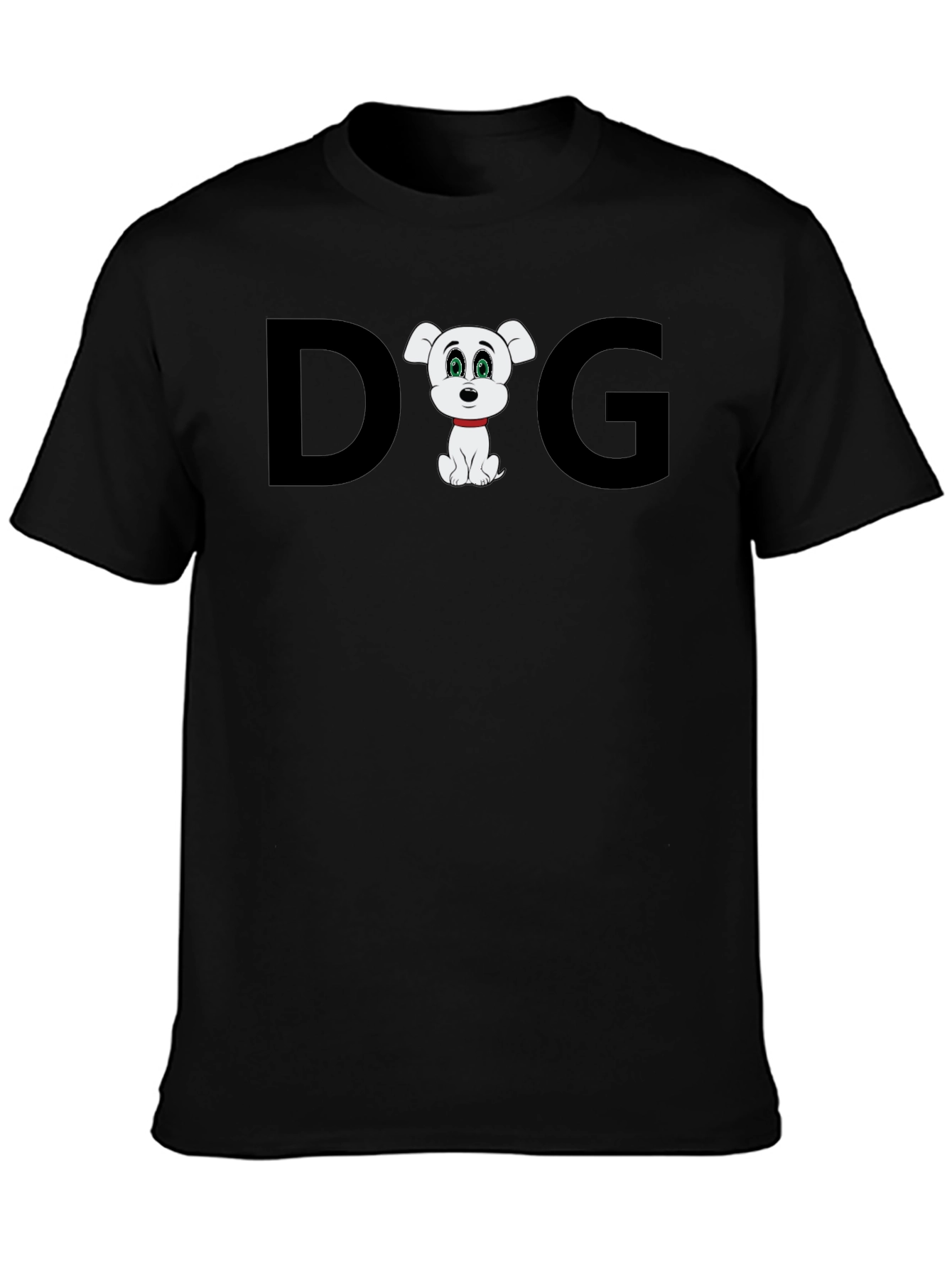 Dog Graphic T-Shirt: Cute Cartoon Puppy Tee