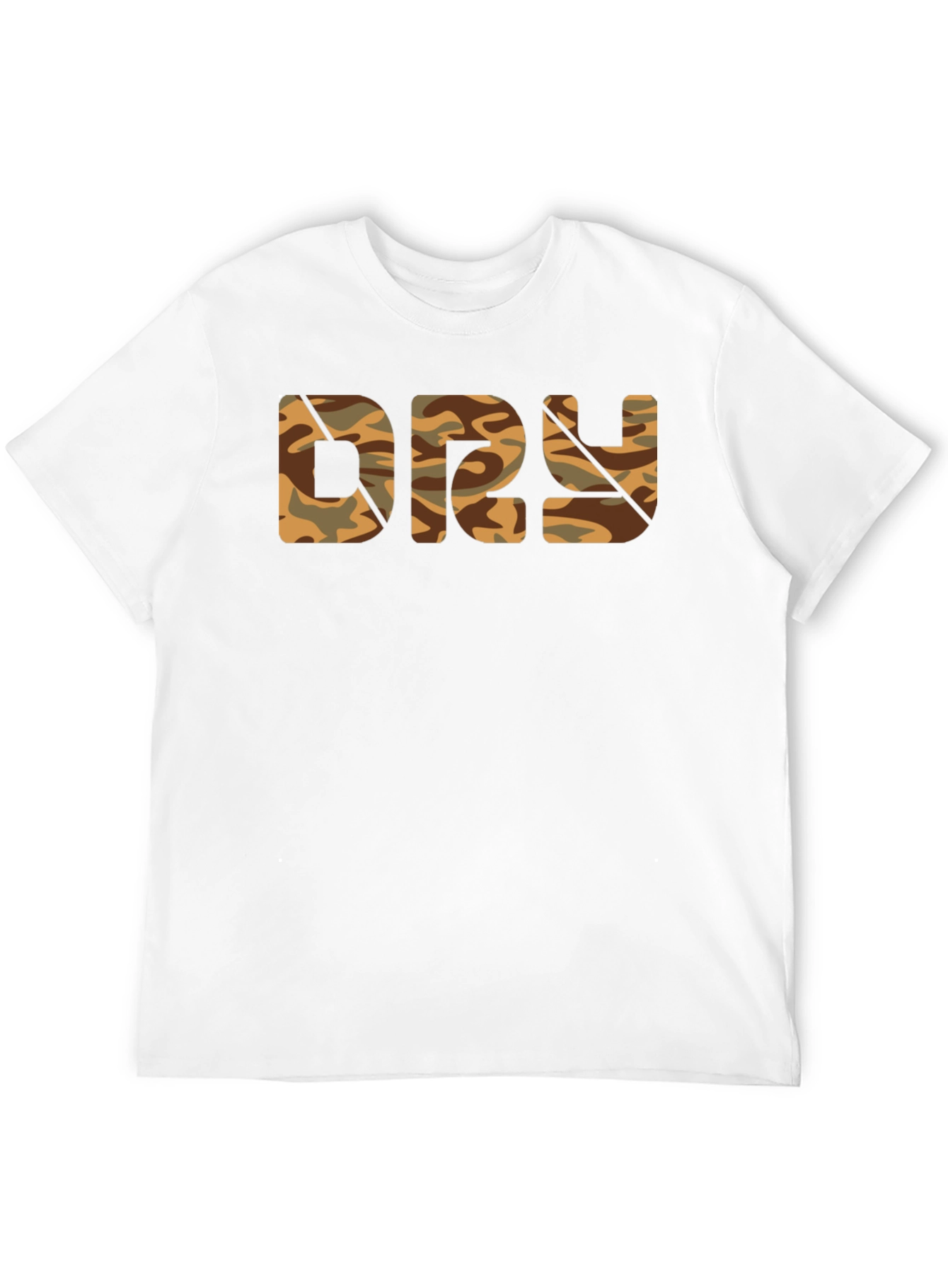 Camo DRY T-Shirt - Military Style Cotton Tee