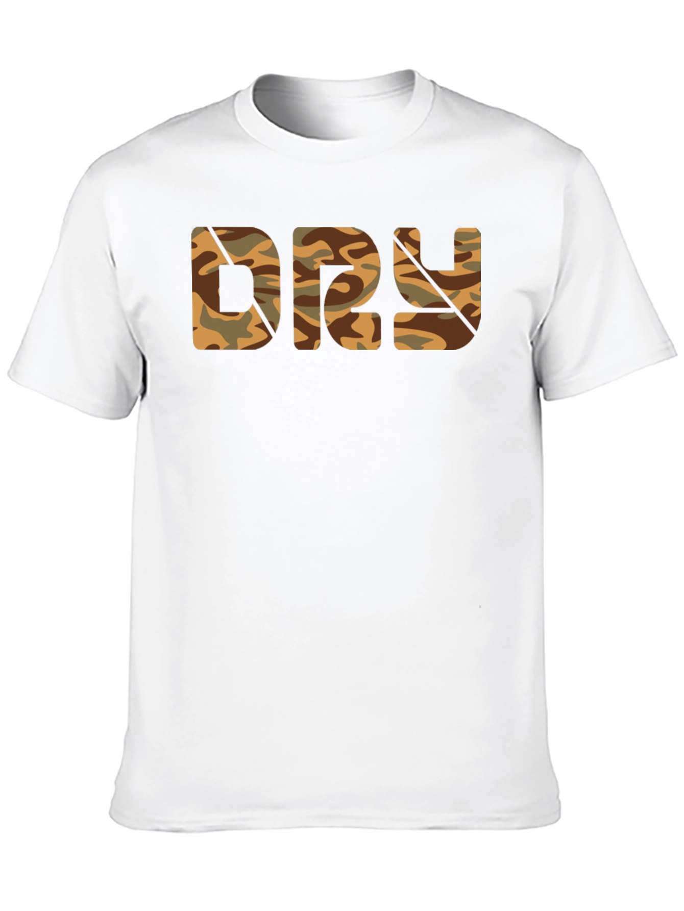 Camo DRY T-Shirt - Military Style Cotton Tee