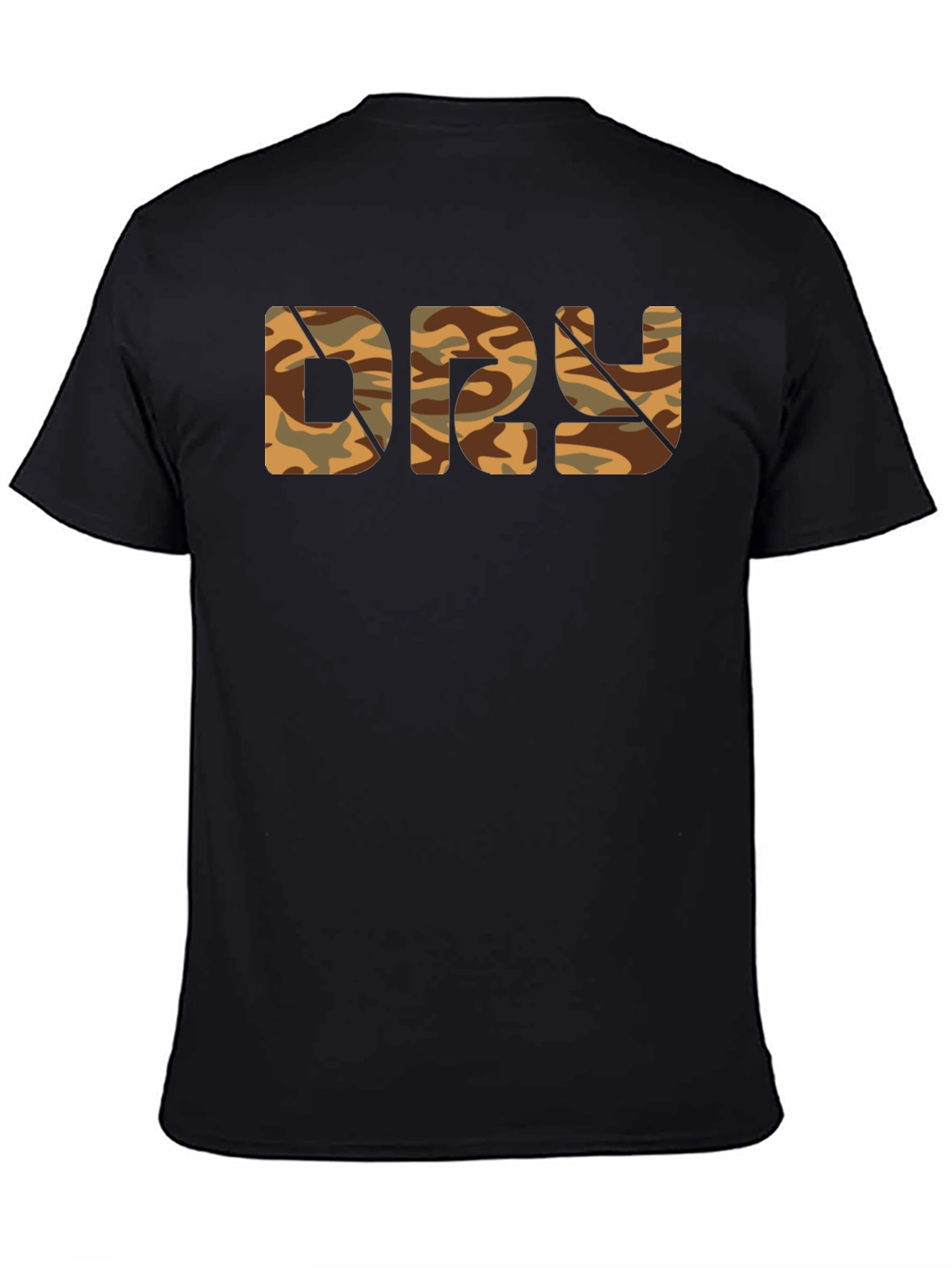 Camo DRY T-Shirt - Military Style Cotton Tee