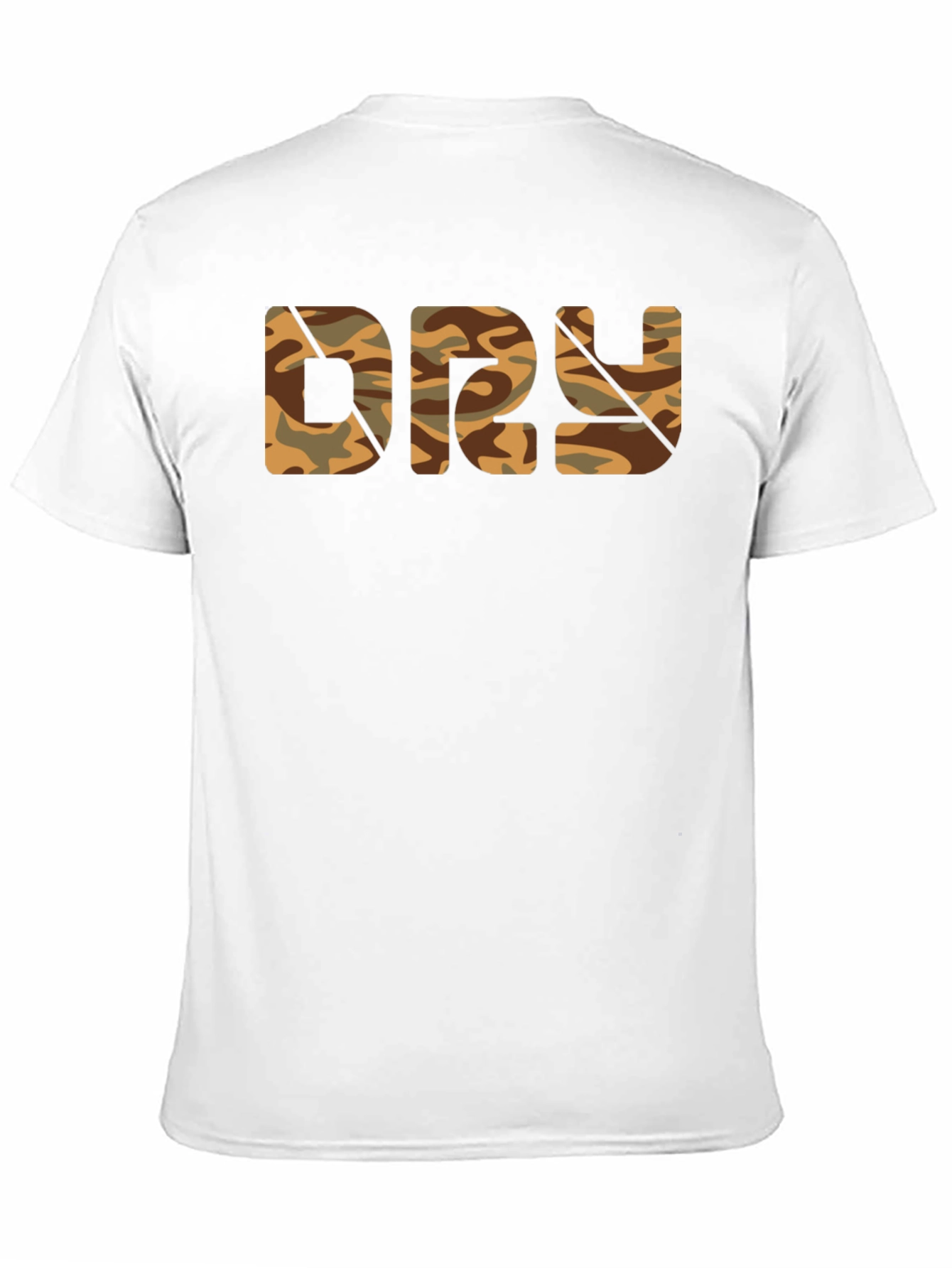 Camo DRY T-Shirt - Military Style Cotton Tee