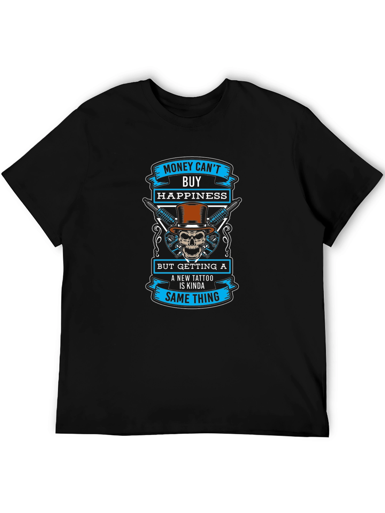 Money Cant Buy Happiness Tattoo T-Shirt