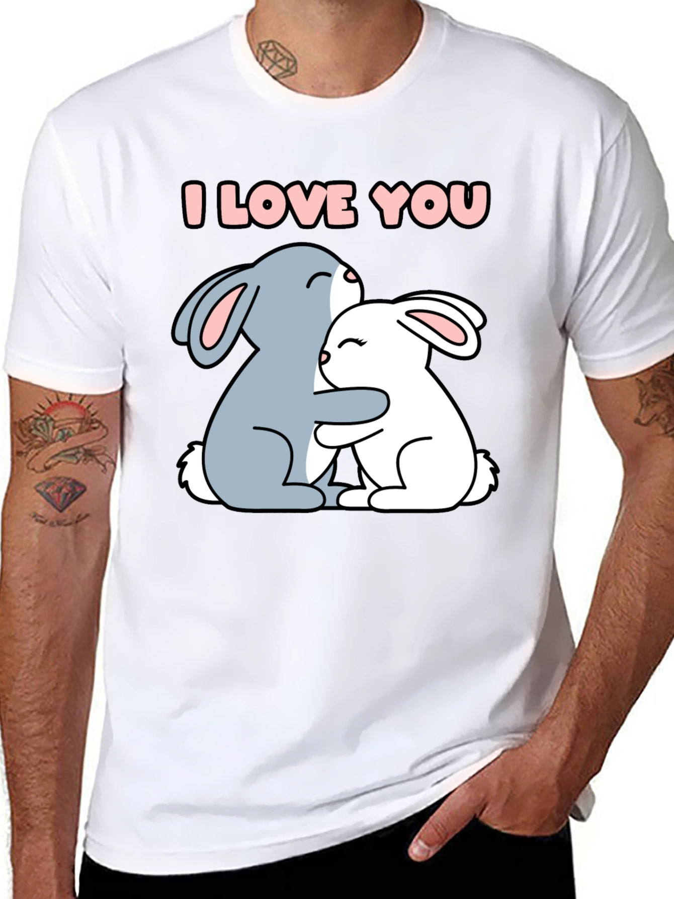 I Love You Bunny T-Shirt