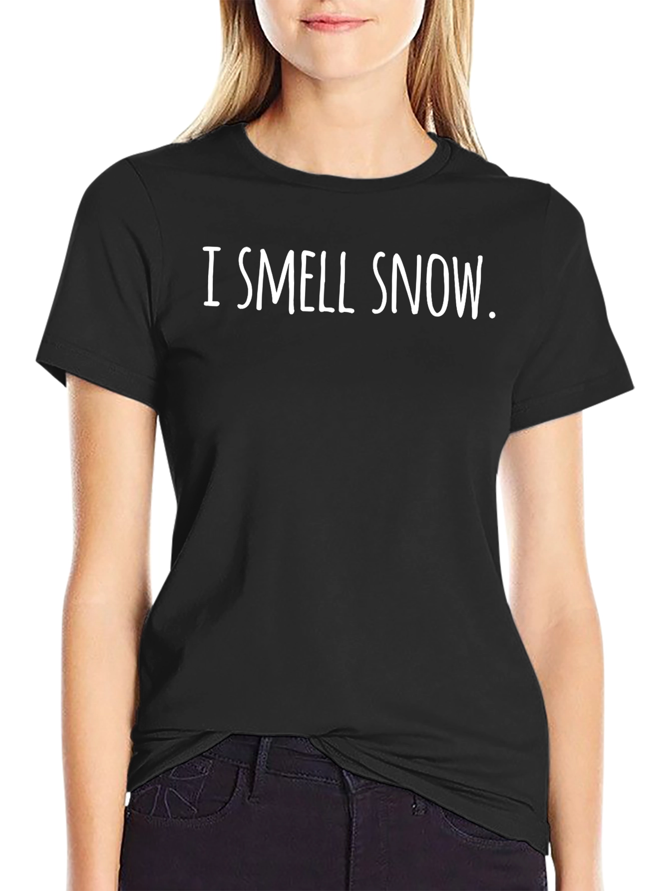I Smell Snow T-Shirt - Winter Holiday Apparel