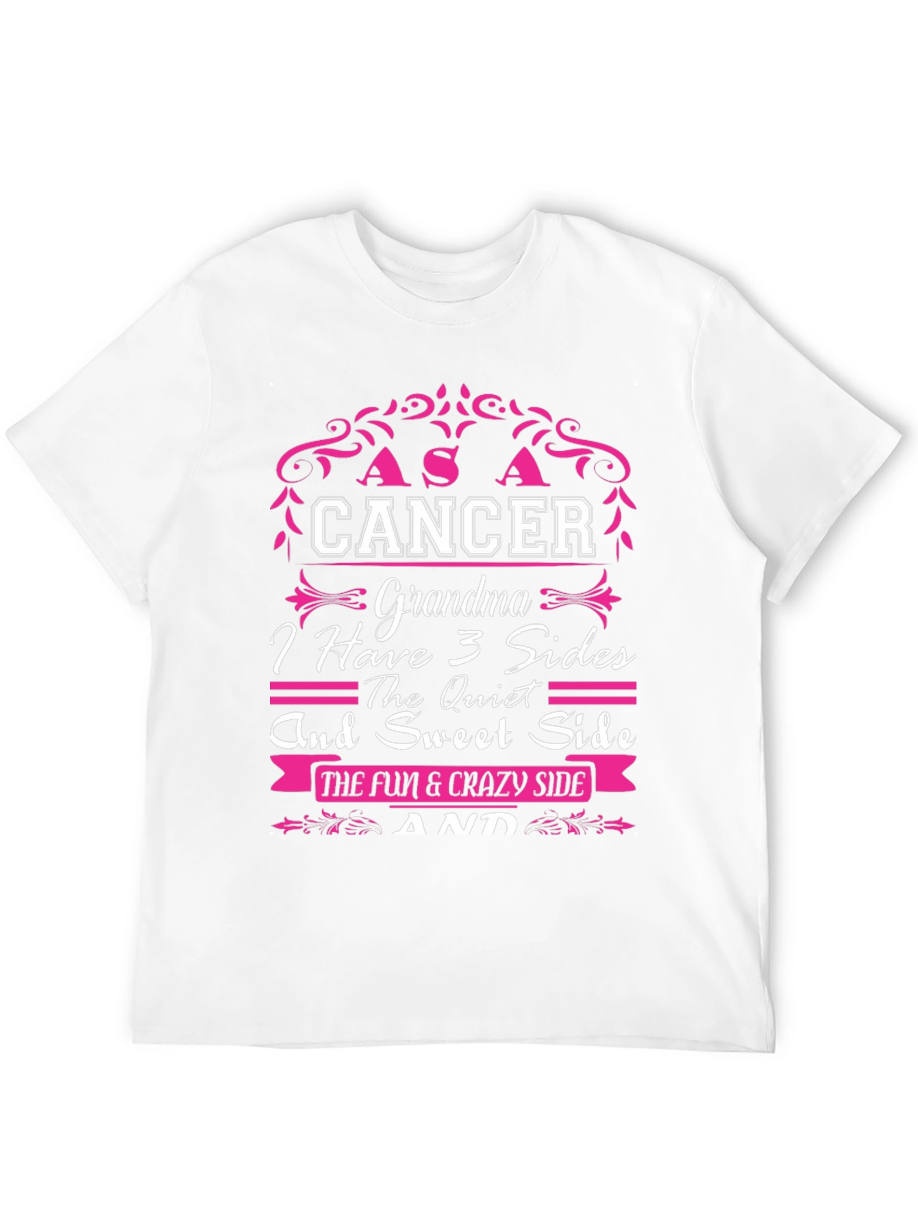 Cancer Grandma T-Shirt - 3 Sides