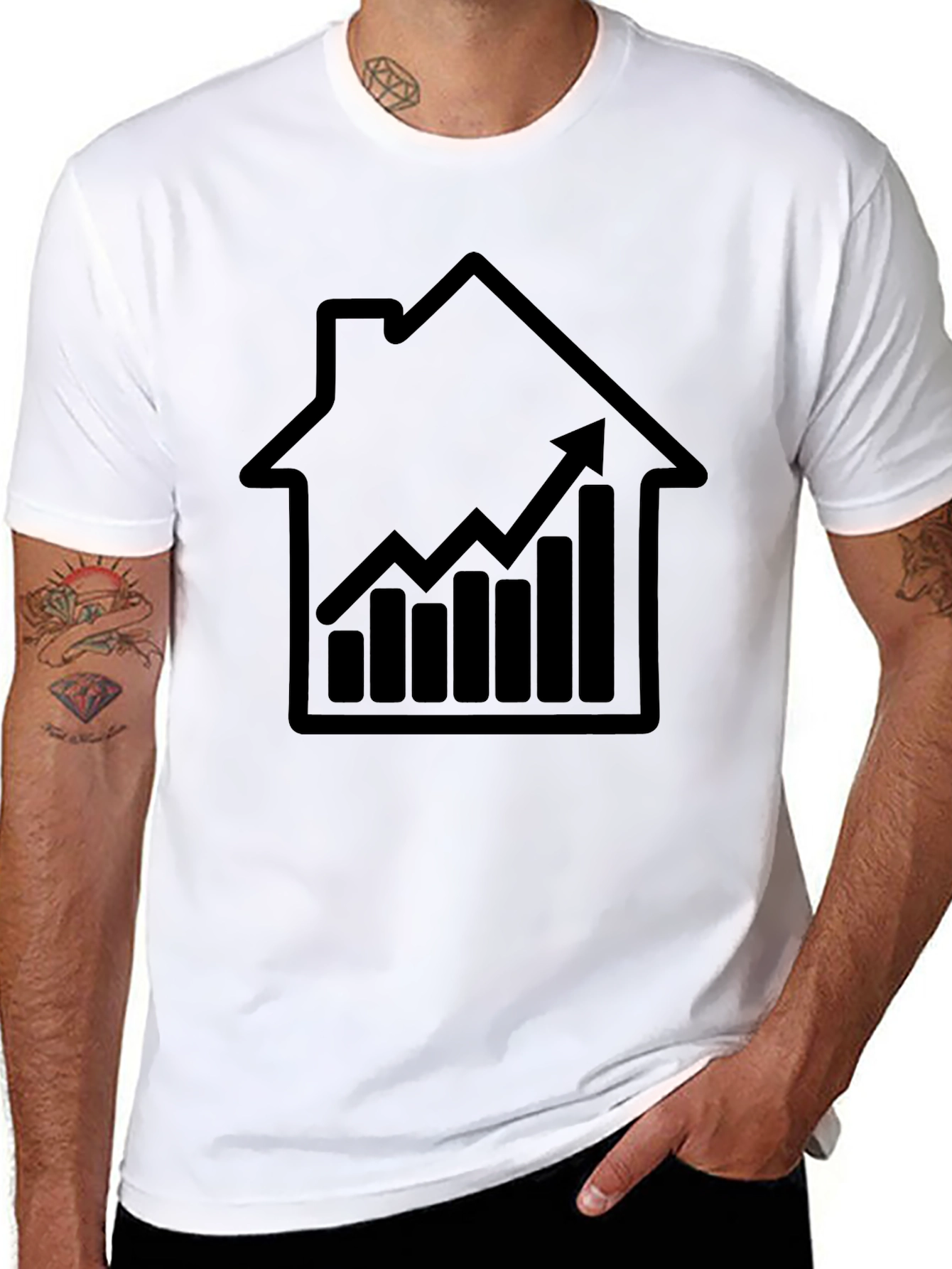 Real Estate Investor Black T-Shirt