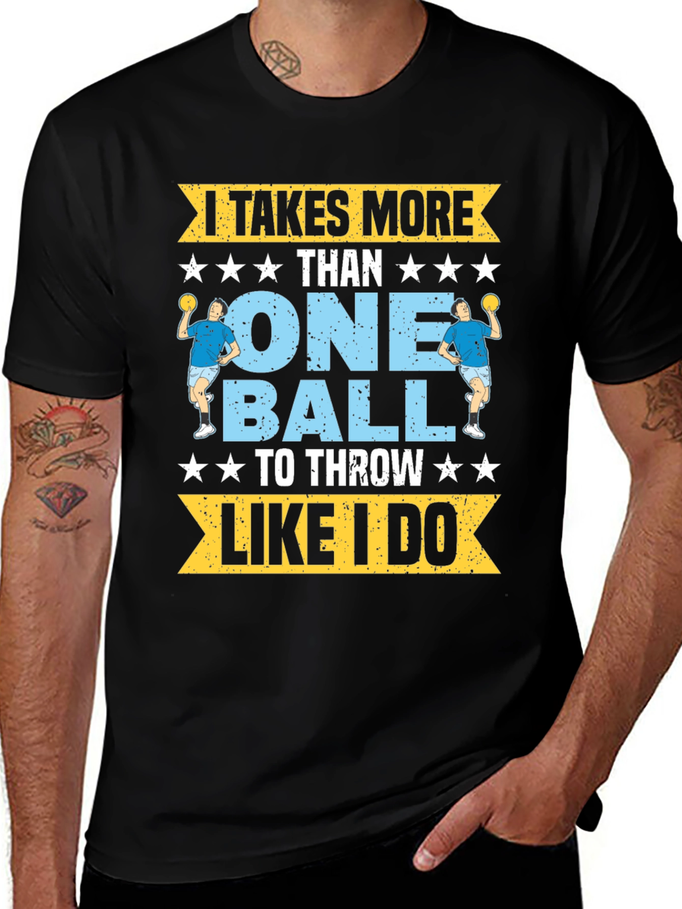Handball T-Shirt: Takes More Than One Ball