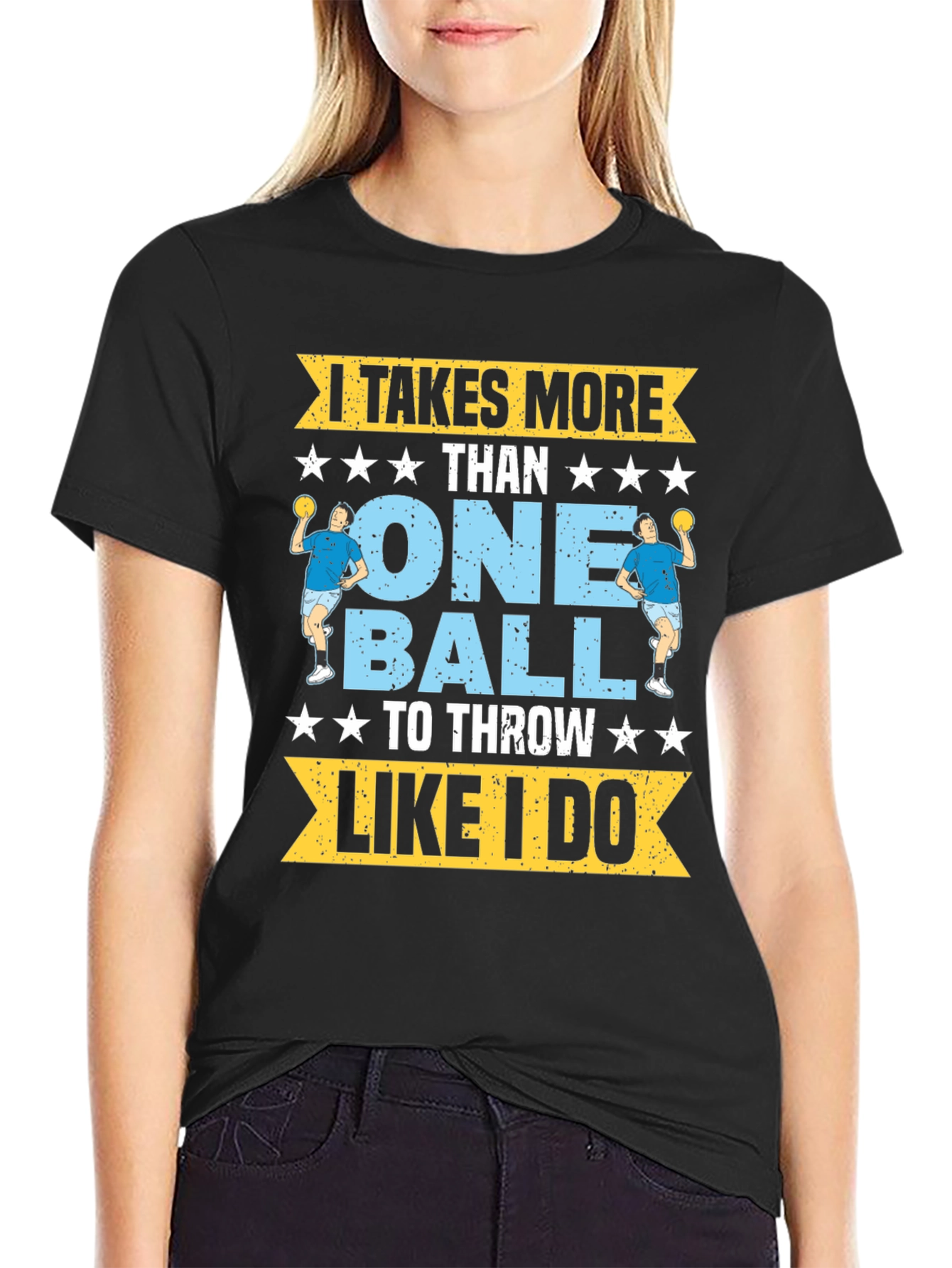 Handball T-Shirt: Takes More Than One Ball