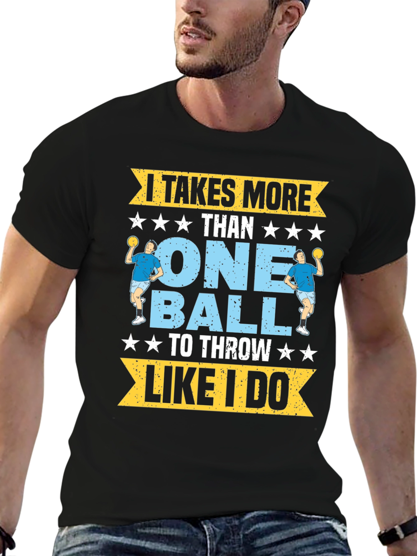 Handball T-Shirt: Takes More Than One Ball