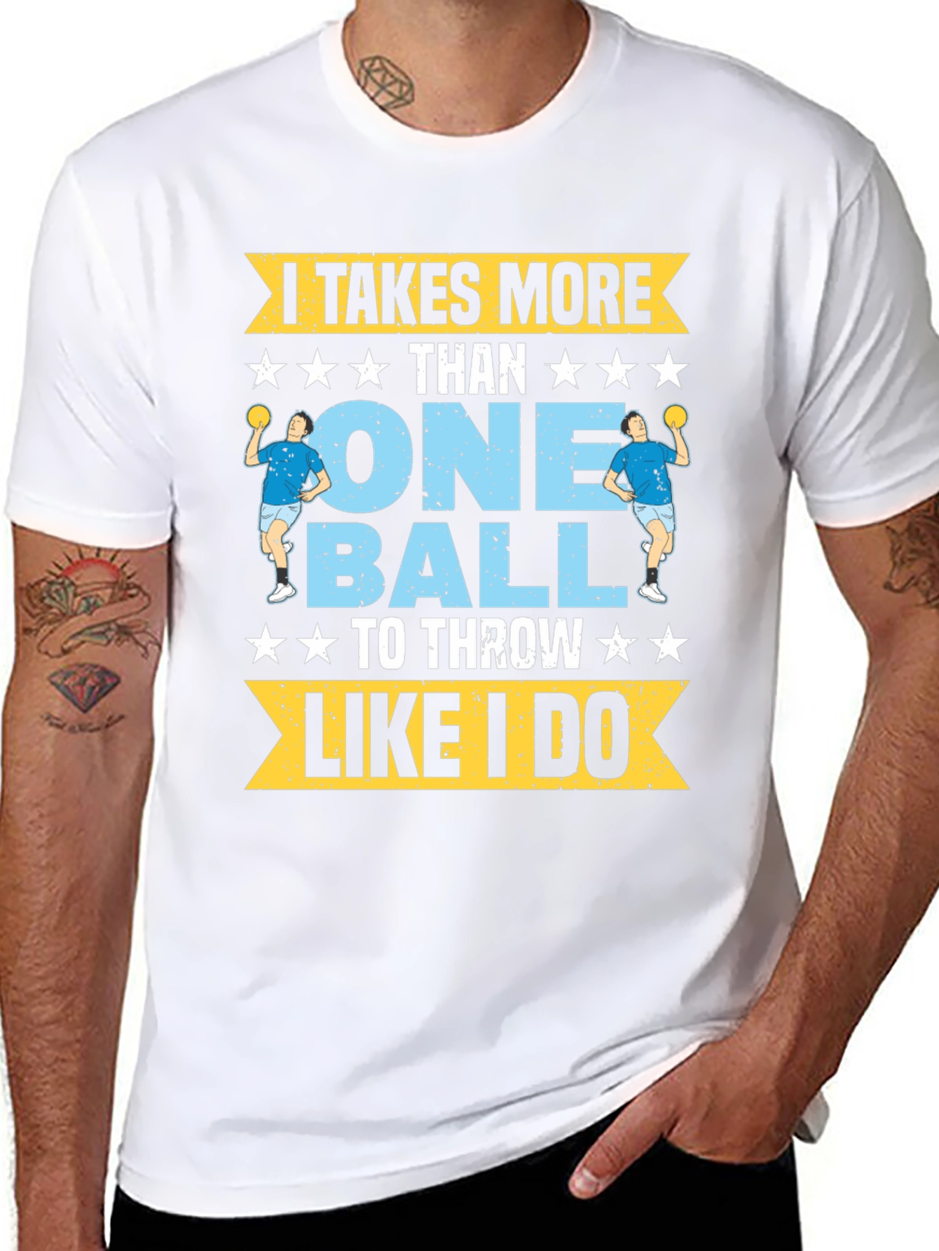 Handball T-Shirt: Takes More Than One Ball