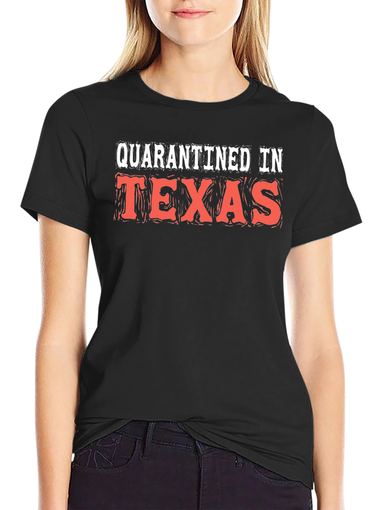Quarantined in Texas Graphic T-Shirt
