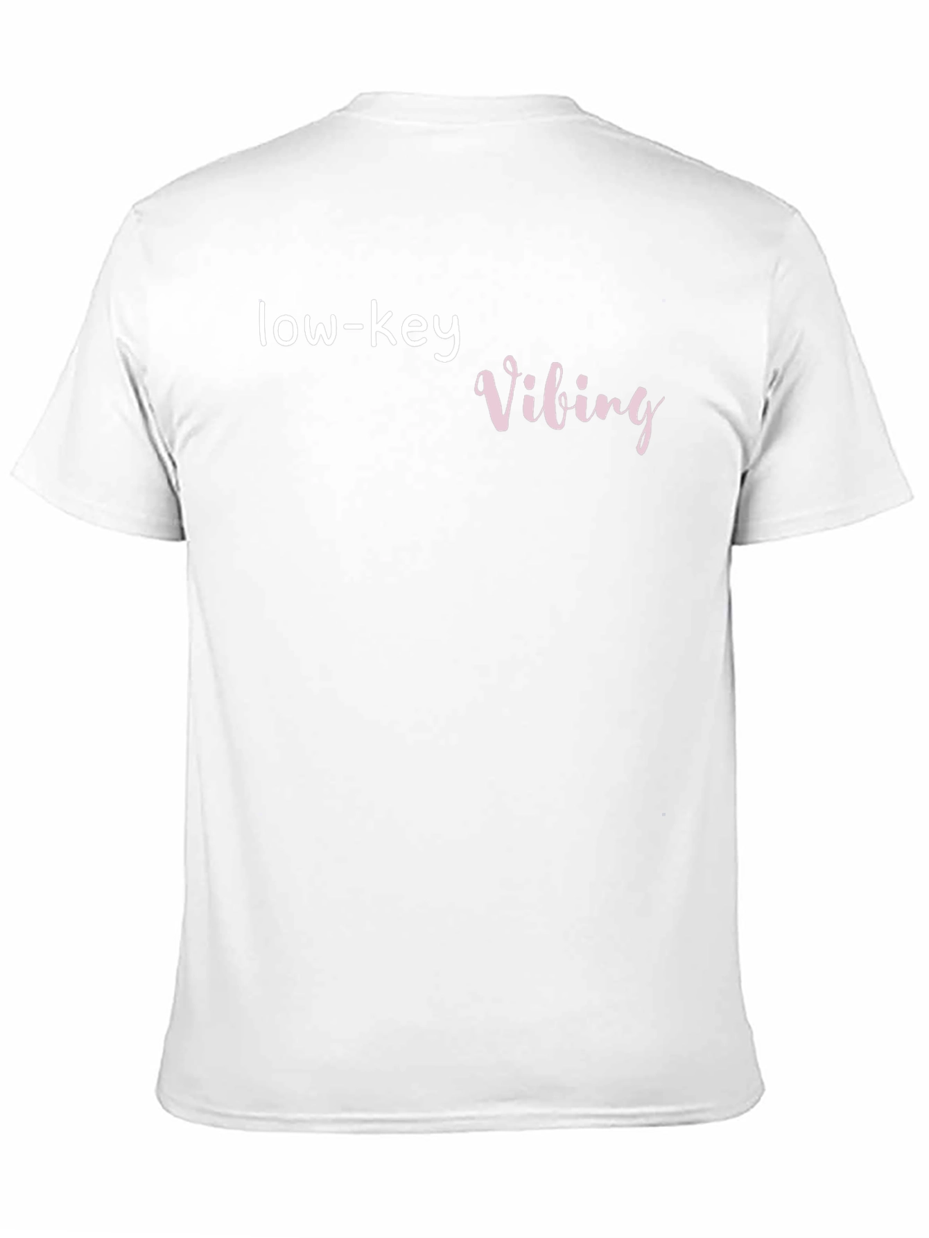 Low-Key Vibing Black T-Shirt
