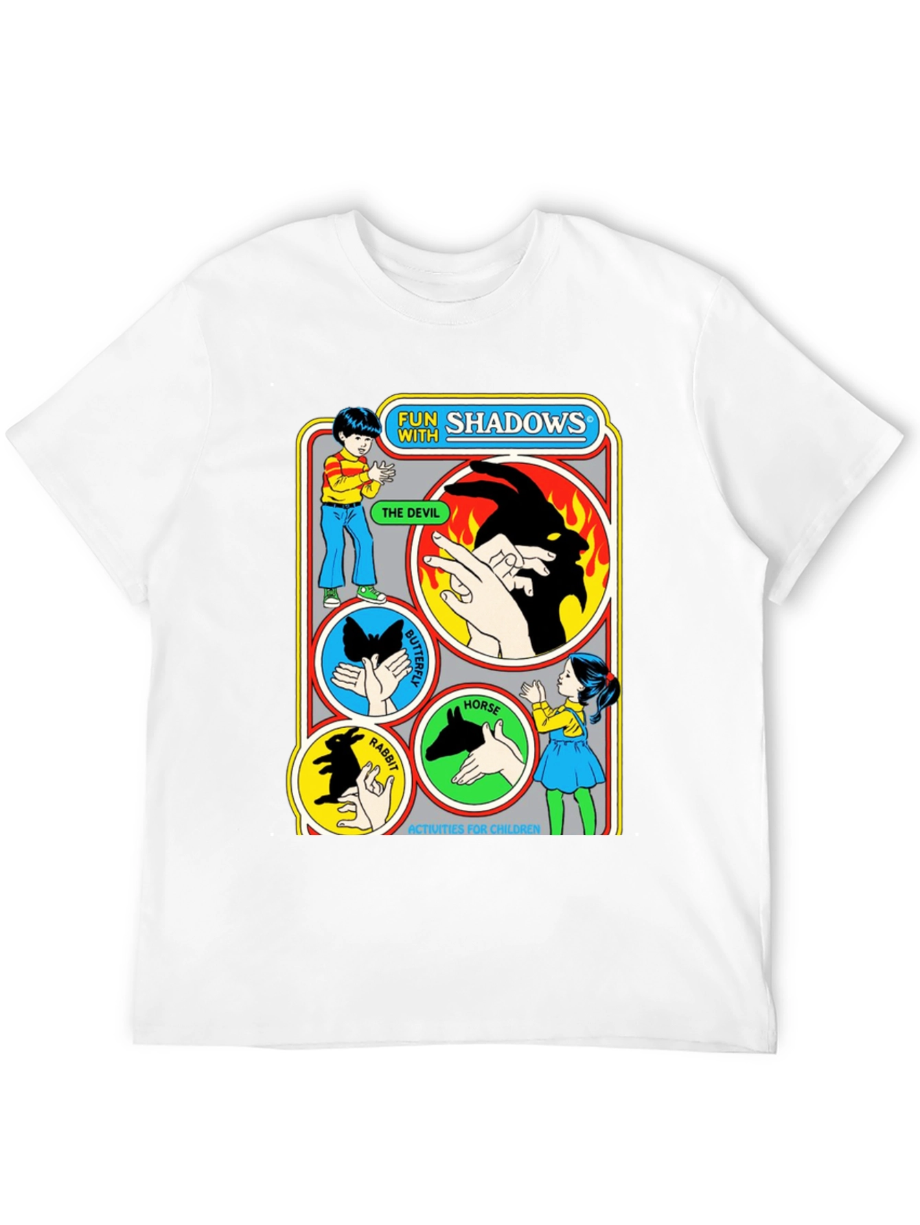 Fun with Shadows Graphic T-Shirt