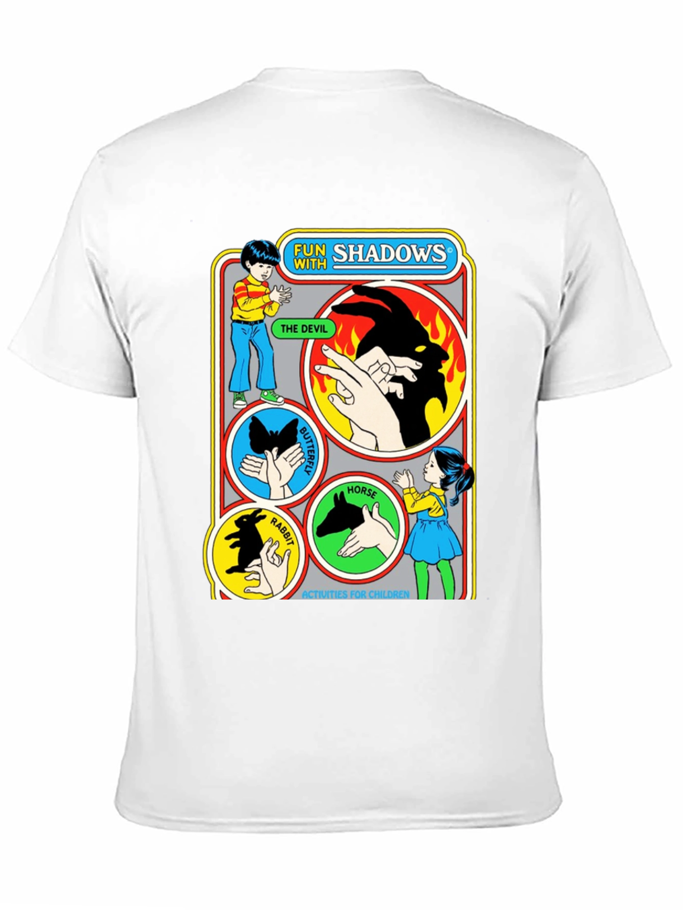 Fun with Shadows Graphic T-Shirt
