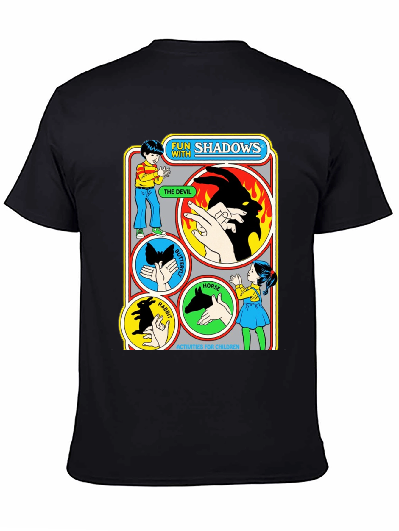 Fun with Shadows Graphic T-Shirt