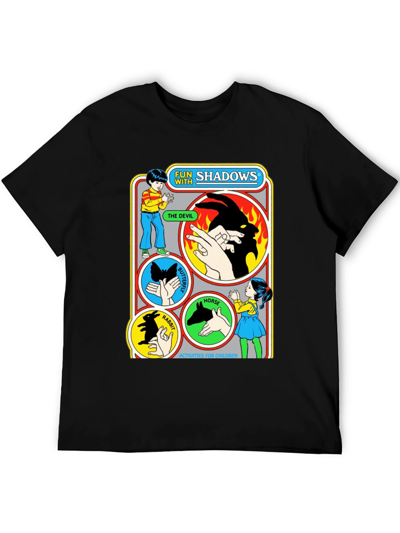 Fun with Shadows Graphic T-Shirt