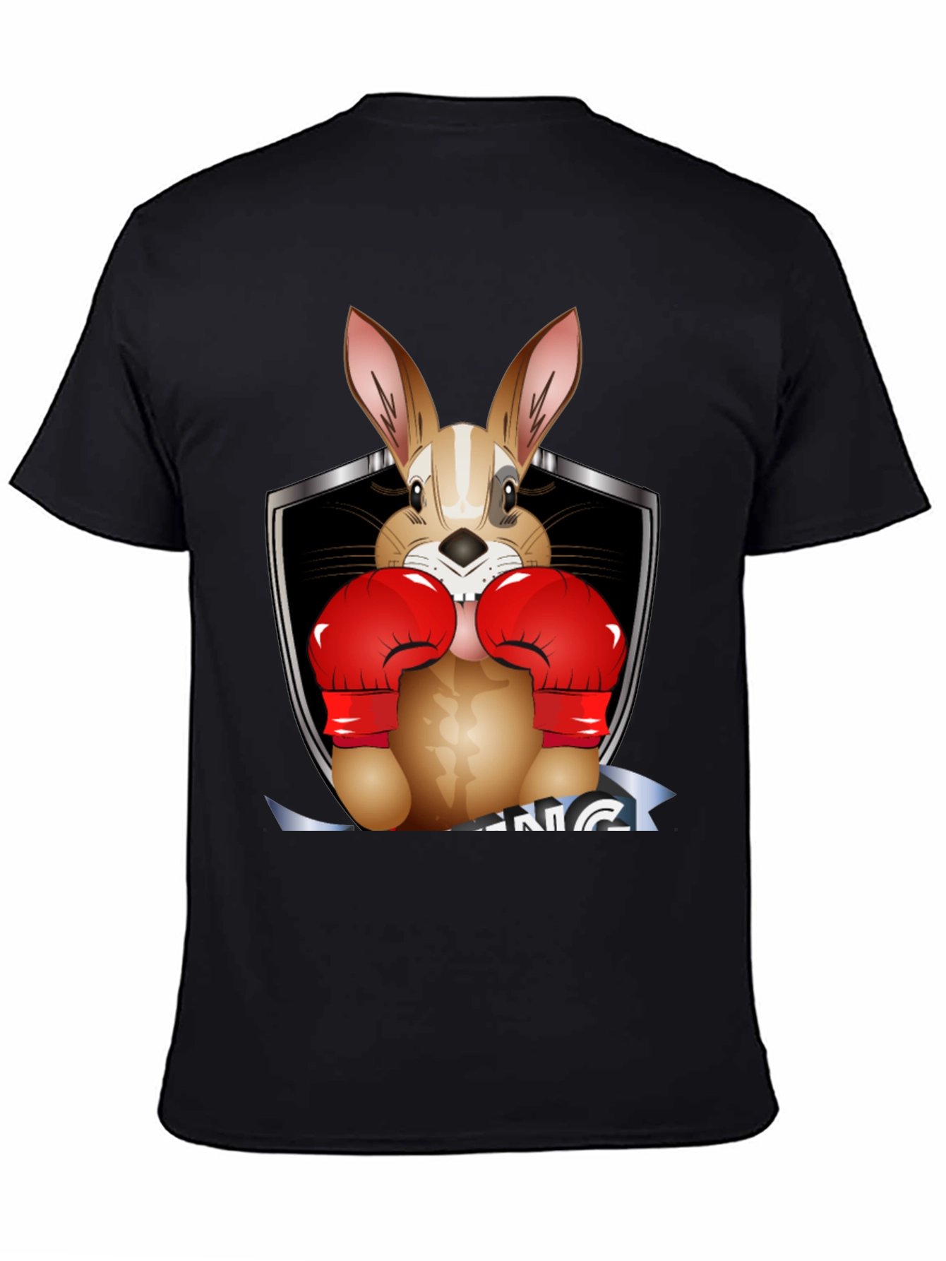 Boxing Bunny Graphic T-Shirt
