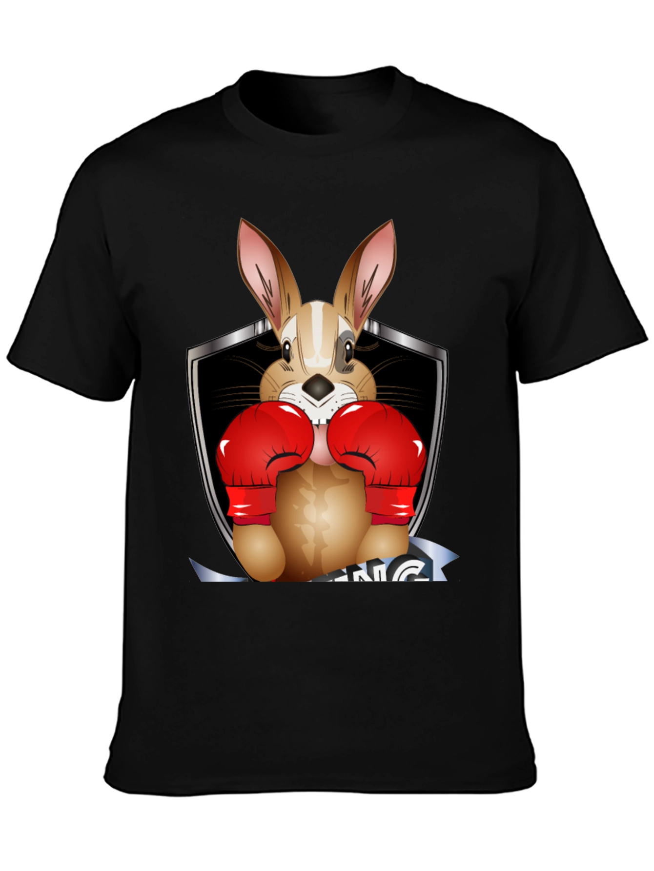 Boxing Bunny Graphic T-Shirt