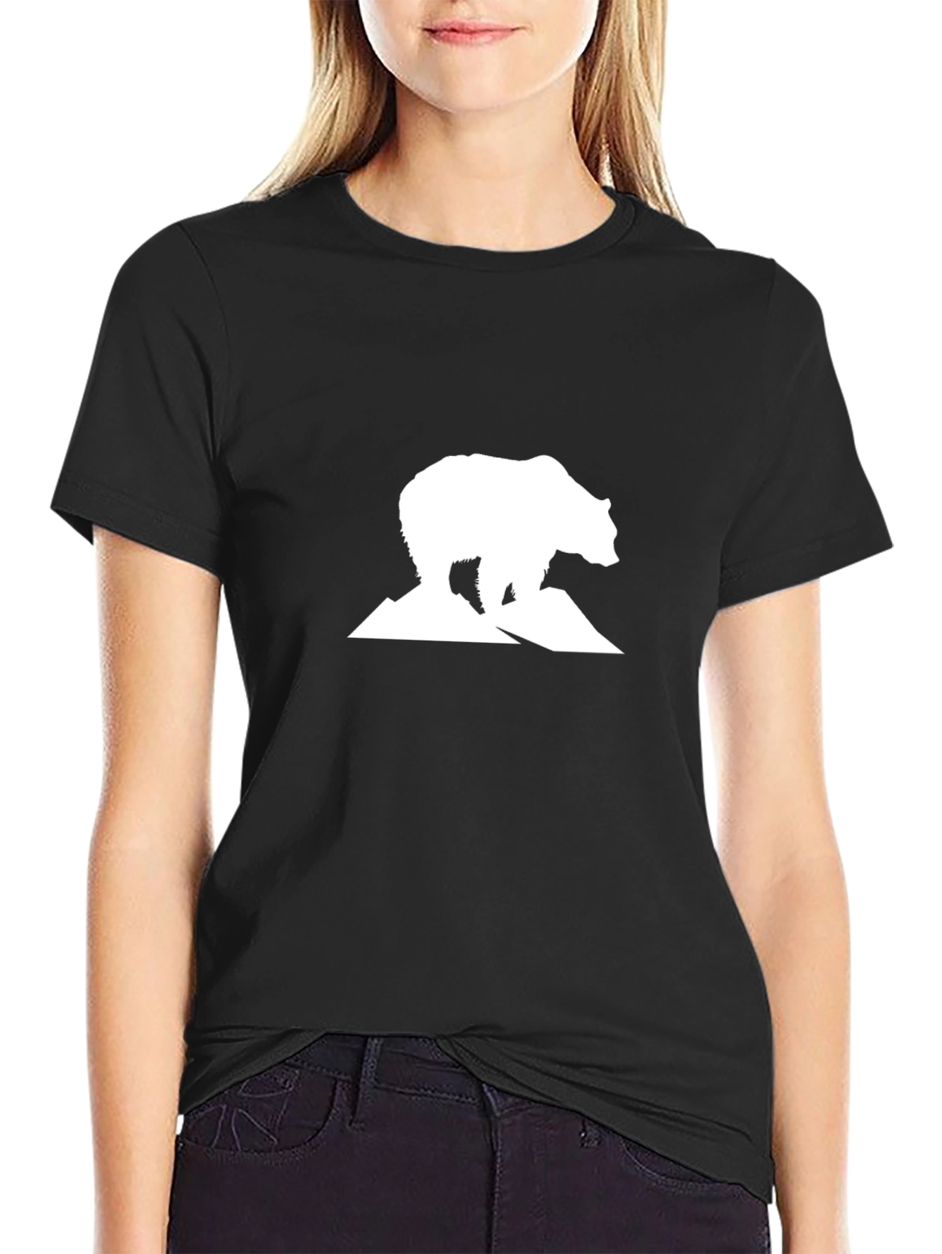 Bear Mountain Graphic Tee - Black