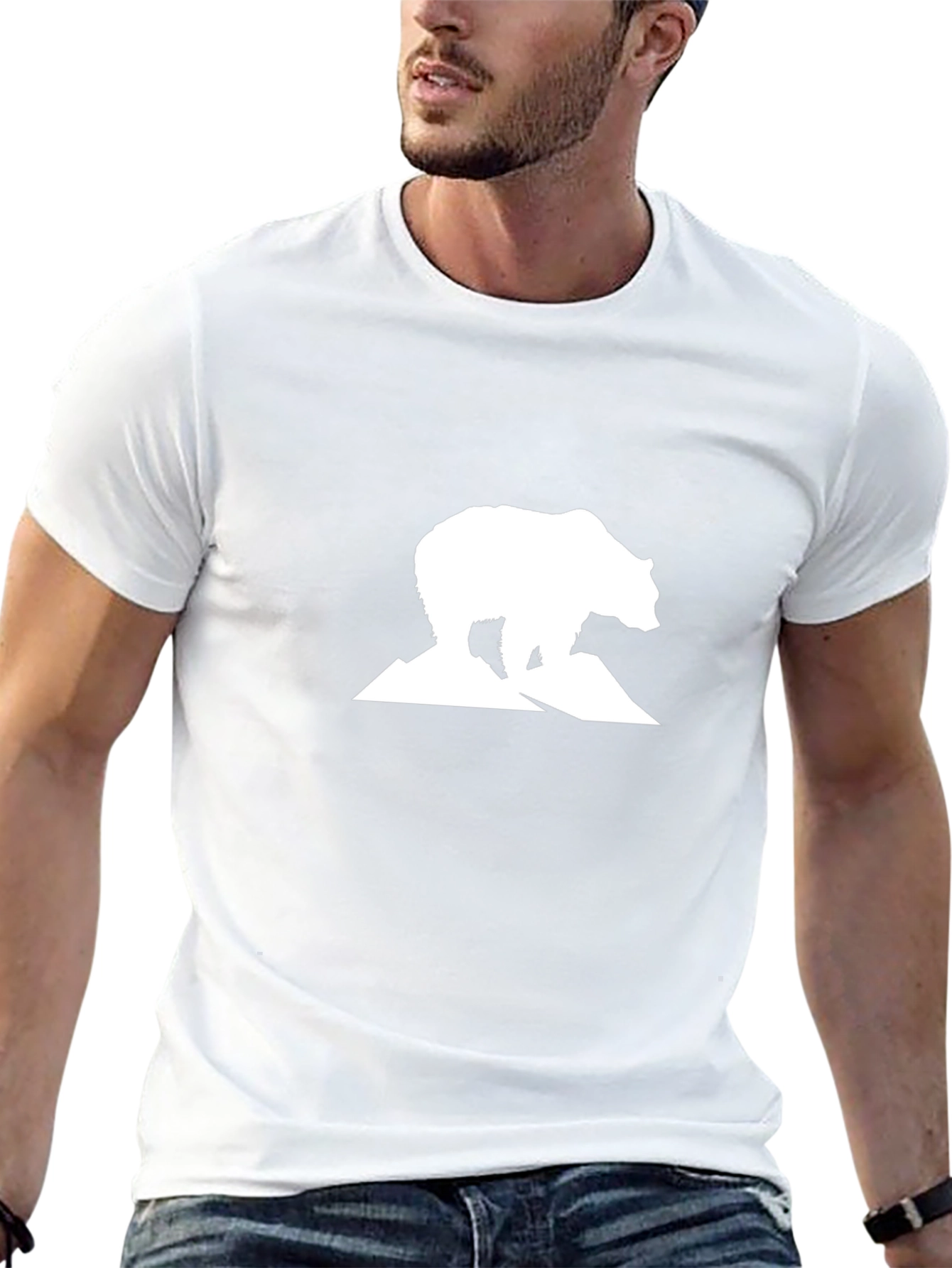 Bear Mountain Graphic Tee - Black