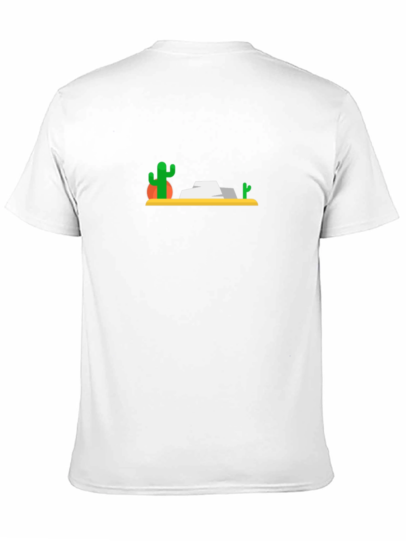 Desert Scene Black T-Shirt
