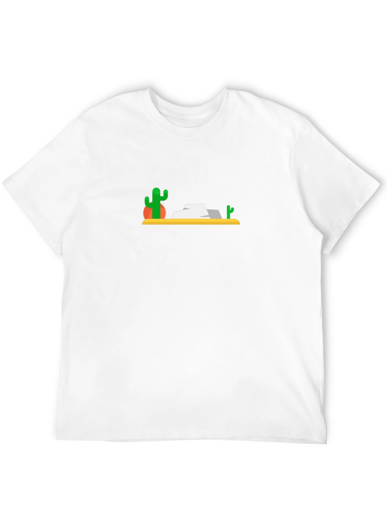 Desert Scene Black T-Shirt