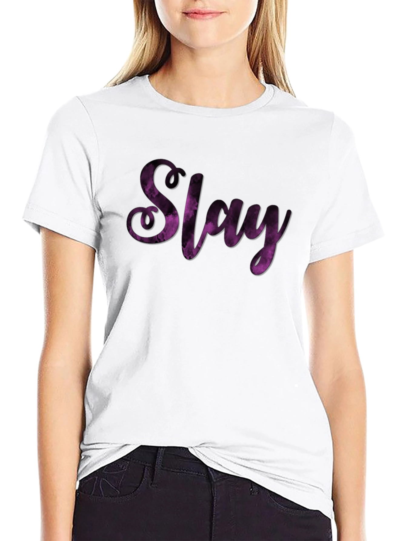 Slay Graphic T-Shirt - Black Tee