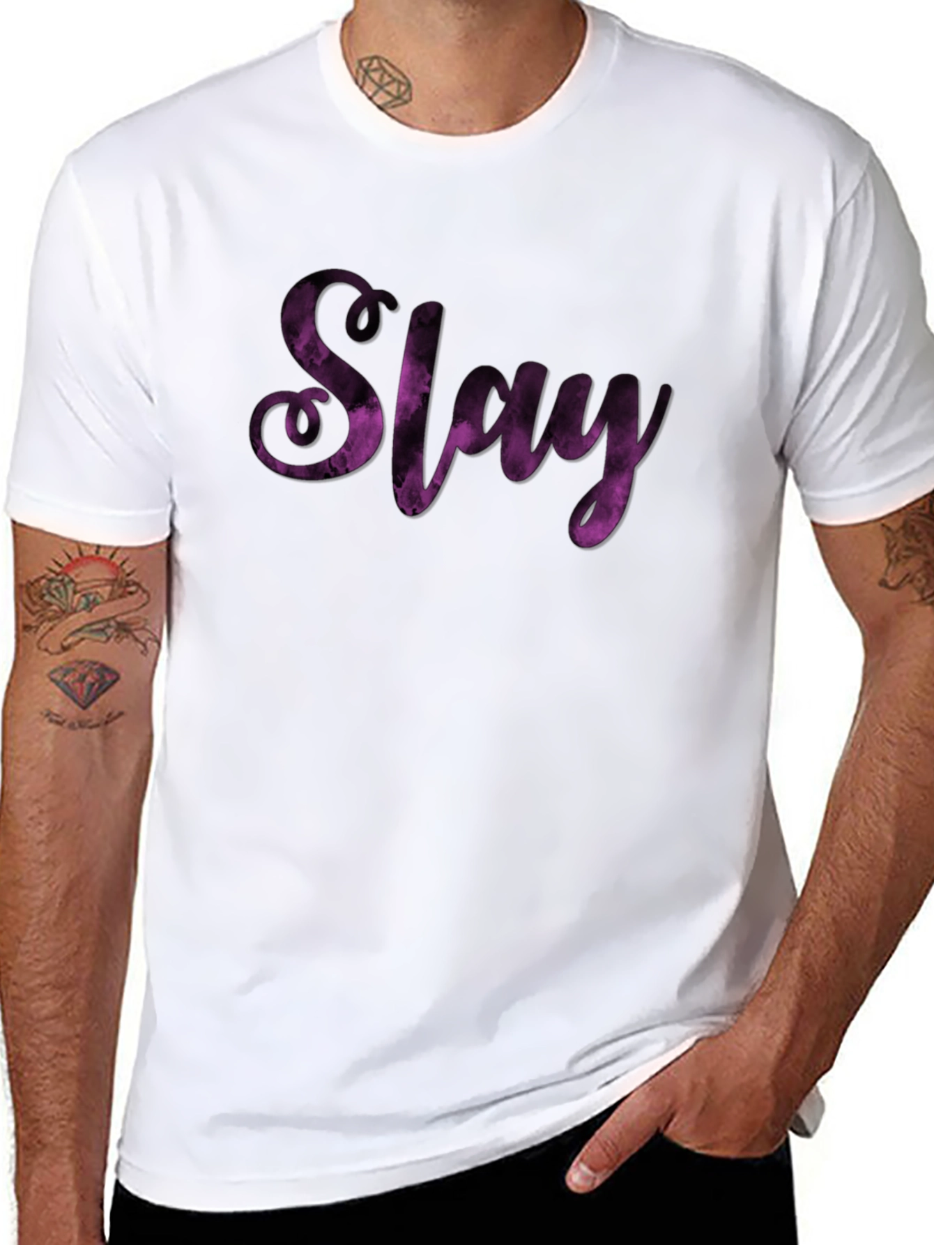 Slay Graphic T-Shirt - Black Tee