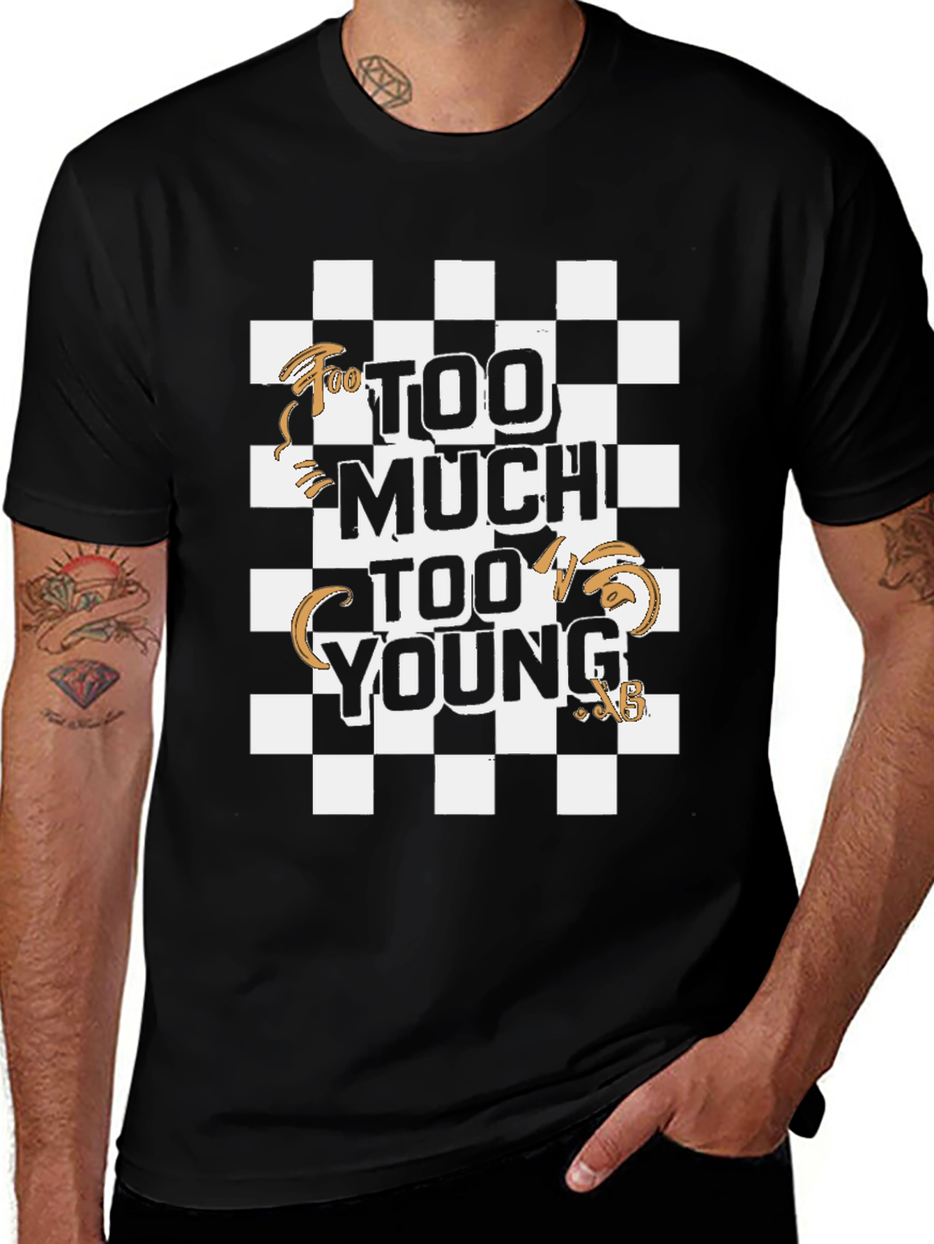 Too Much Too Young Graphic Tee