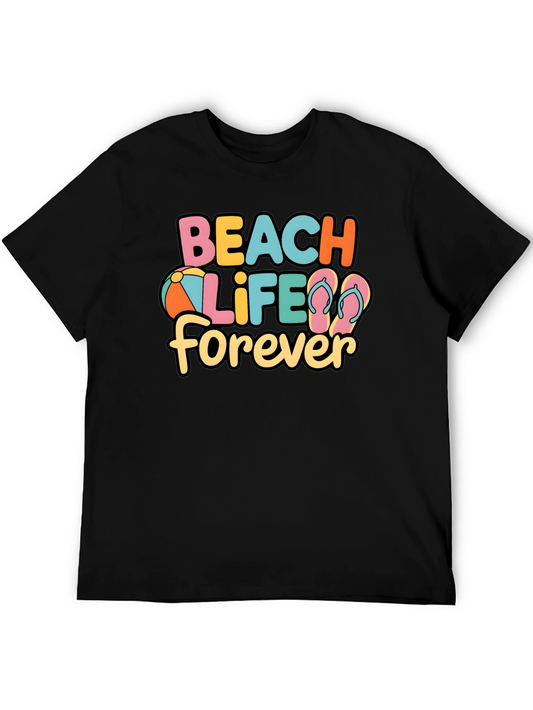 Beach Life Forever Graphic T-Shirt