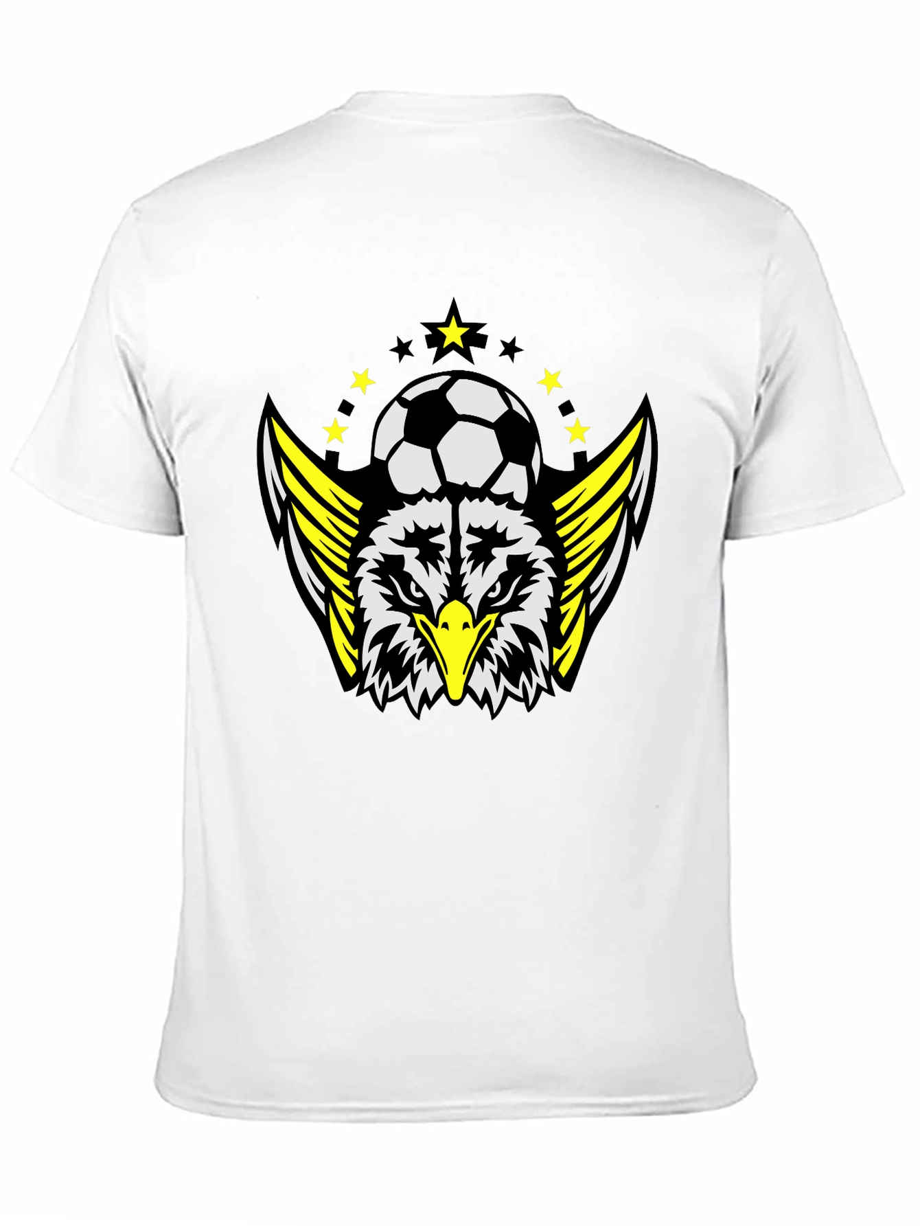 Eagle Soccer T-Shirt - Black