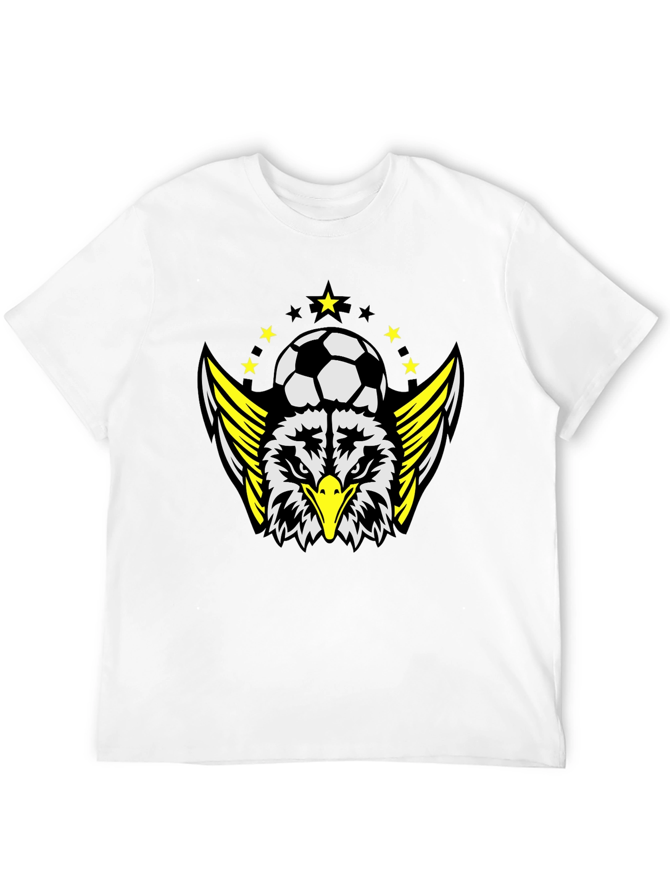 Eagle Soccer T-Shirt - Black