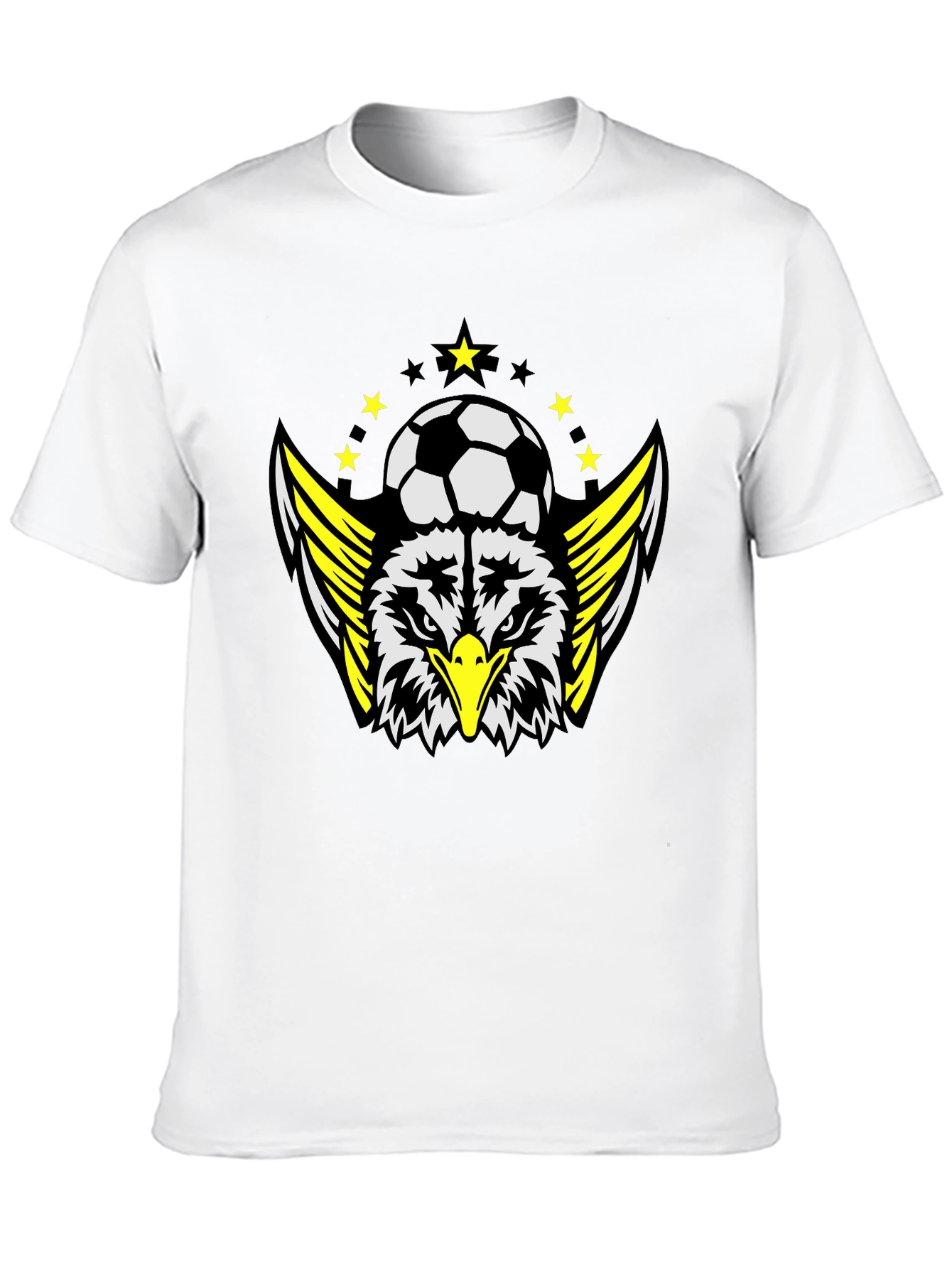 Eagle Soccer T-Shirt - Black