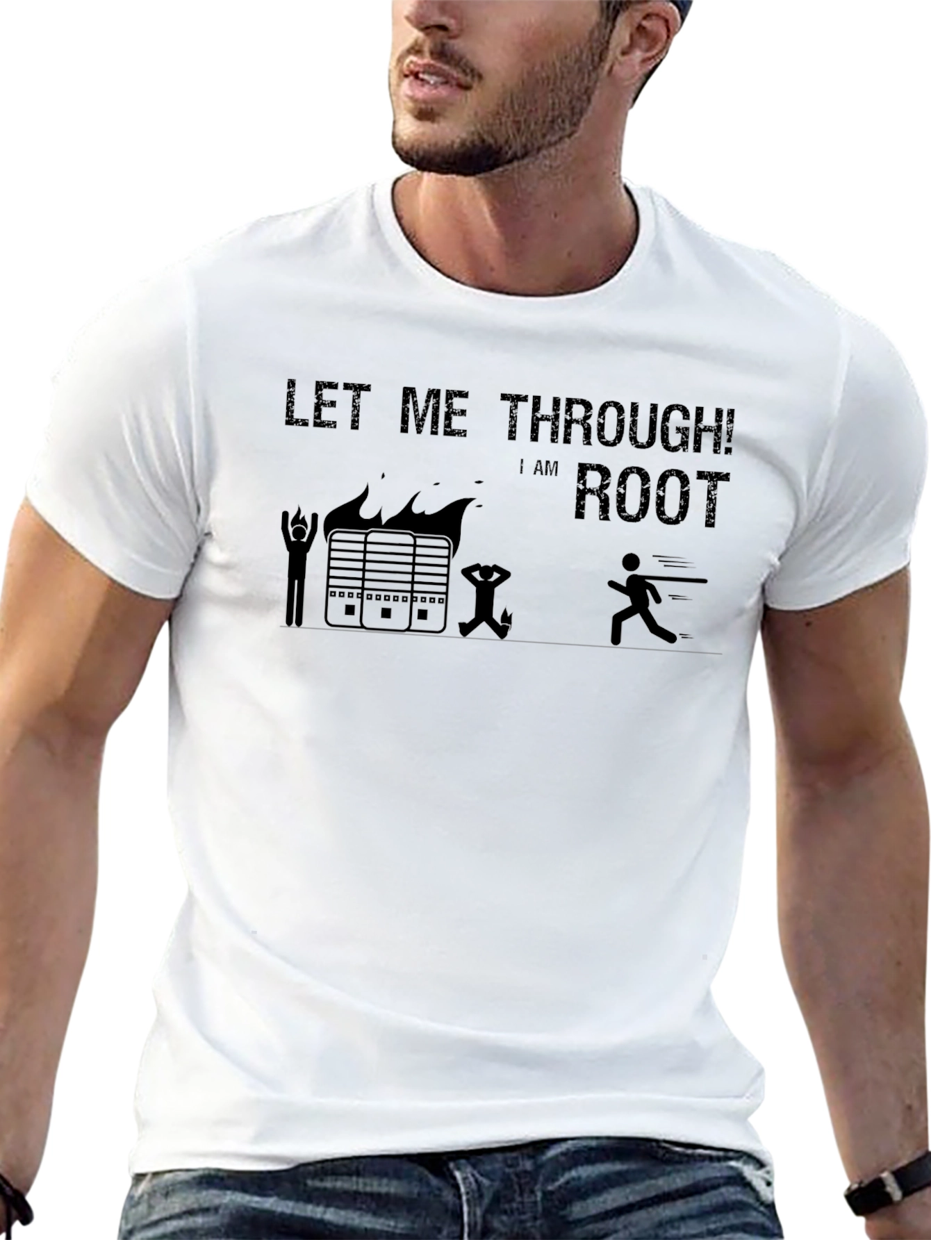 Let Me Through I Am Root Tee