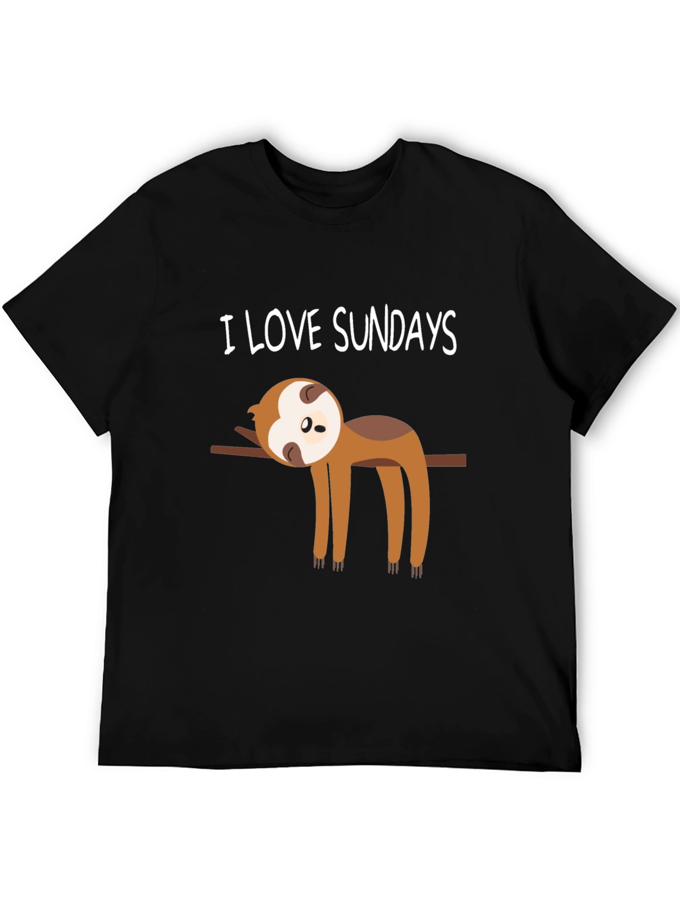 I Love Sundays Sloth T-Shirt